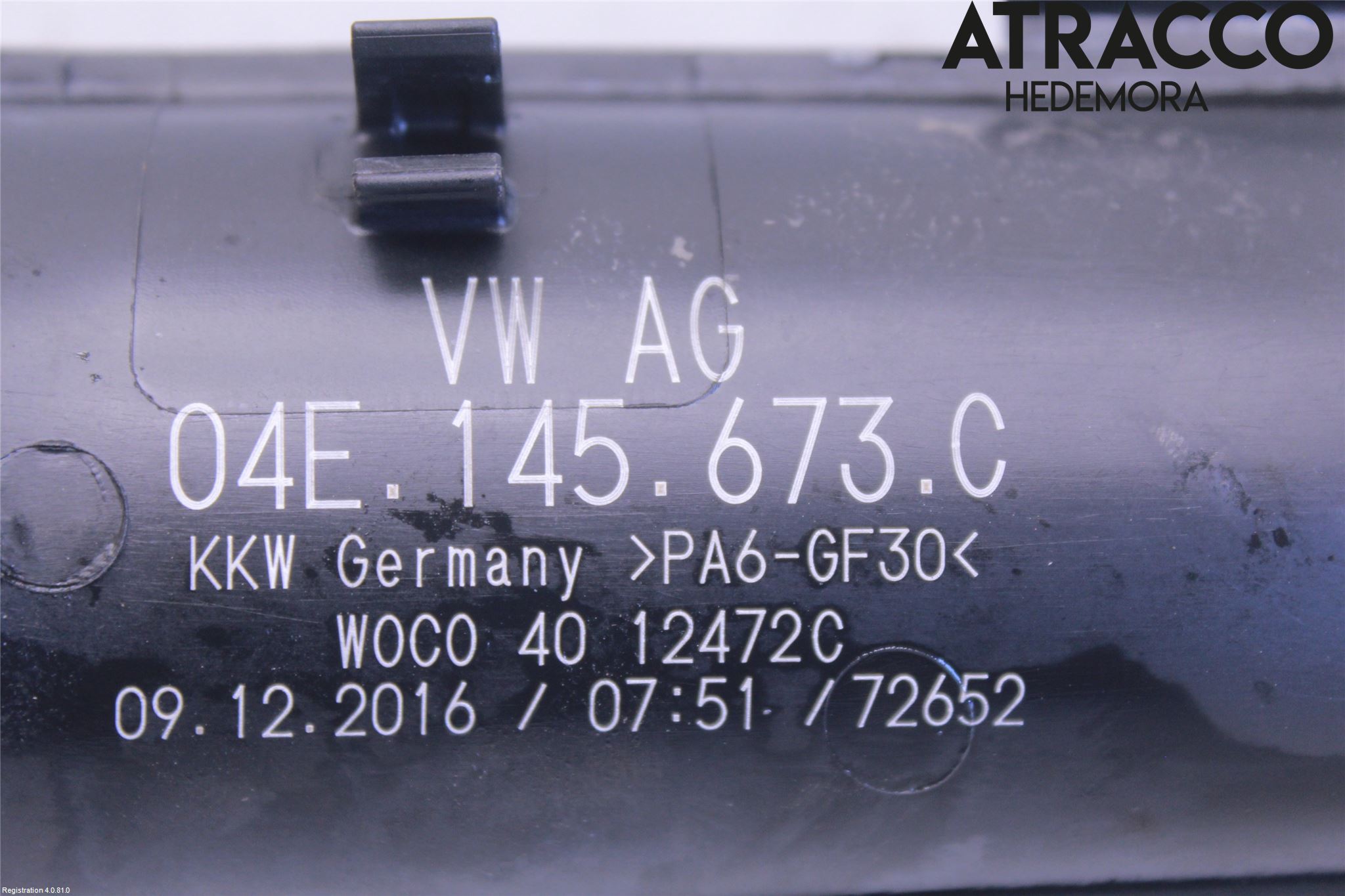 Skoda YETI Laddluft-Intercoolerrör