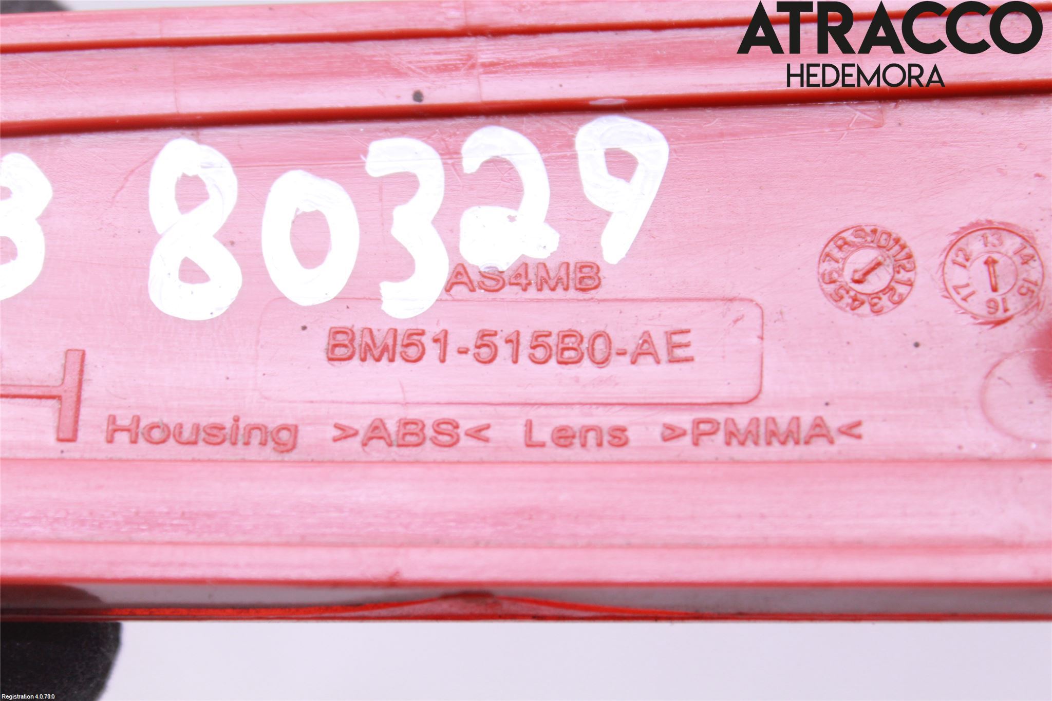 Ford FOCUS 11-14 Dimljus/Reflex Bak