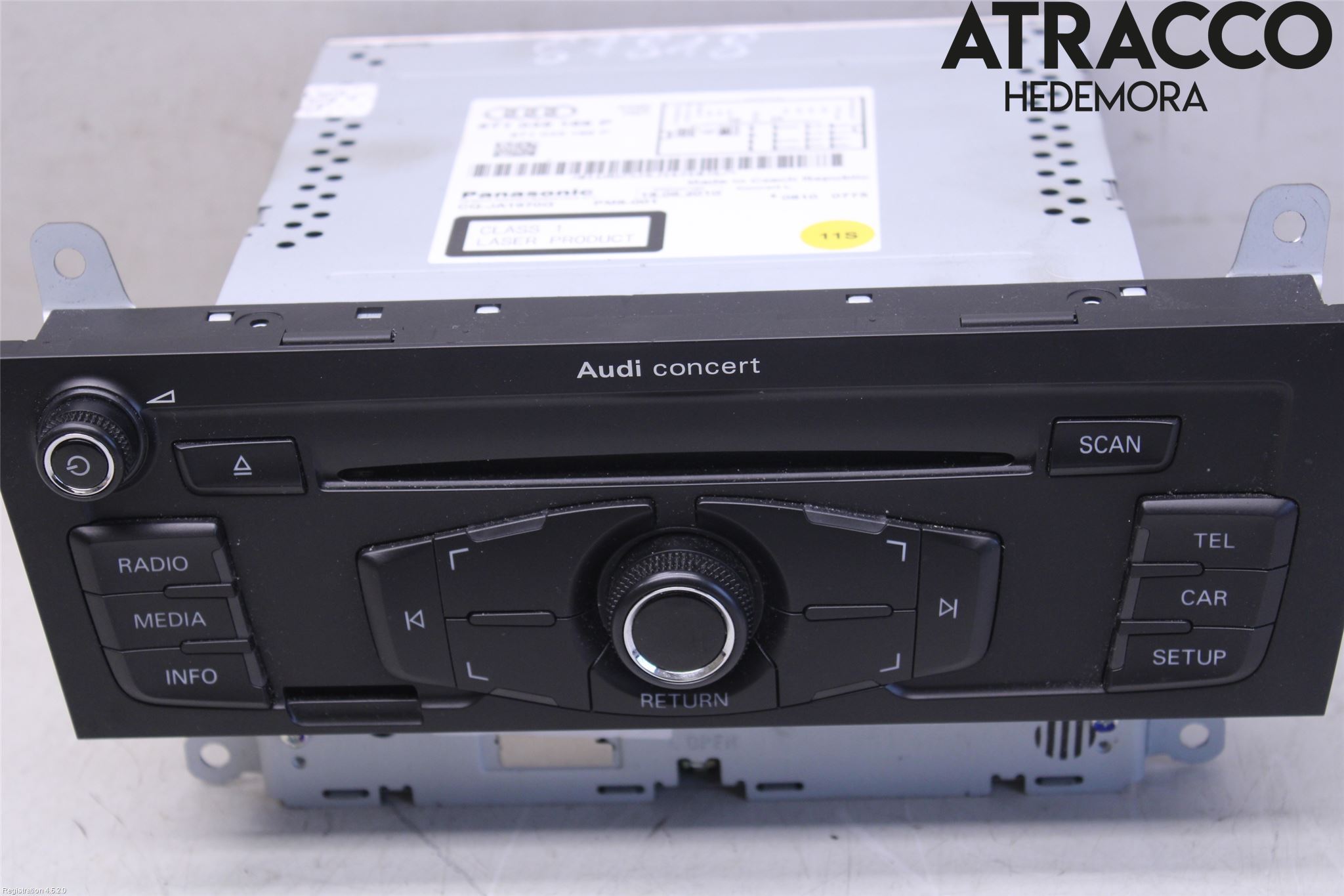 Audi A4/S4 08-11 Cd Radio - Multimediapanel