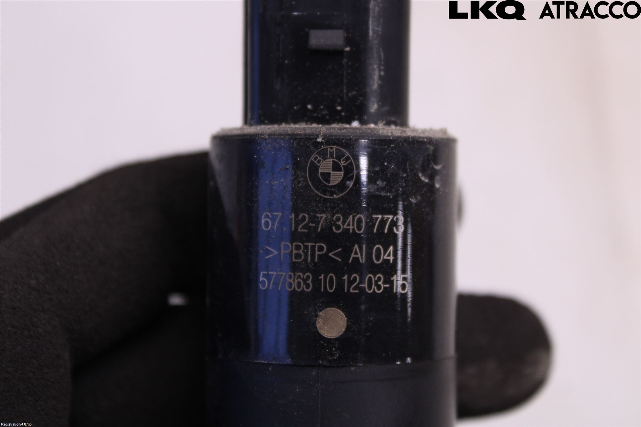 BMW X6 F16 14-19 Spolarpump Högtryck