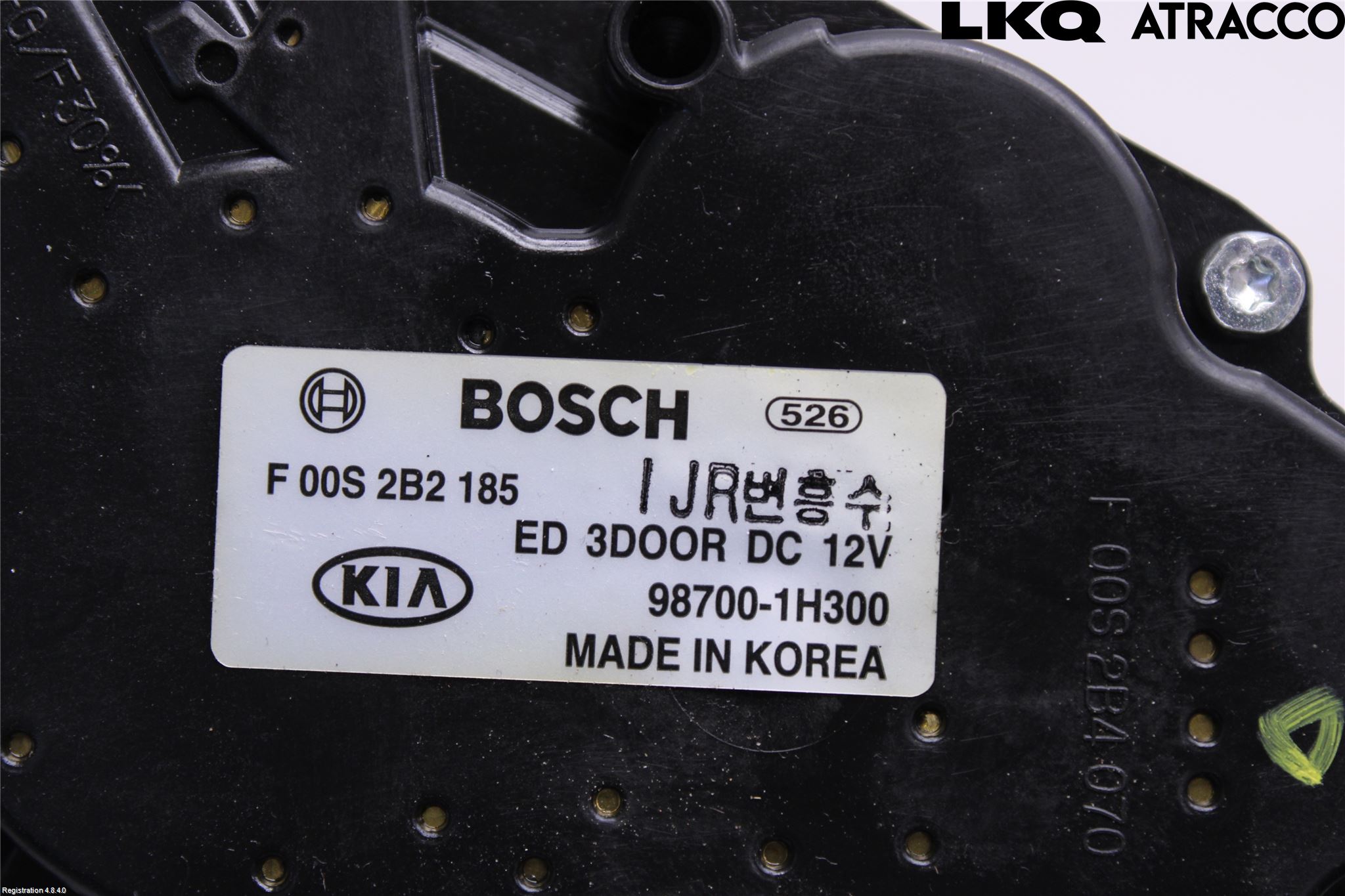 Hyundai ix35 Torkarmotor Baklucka