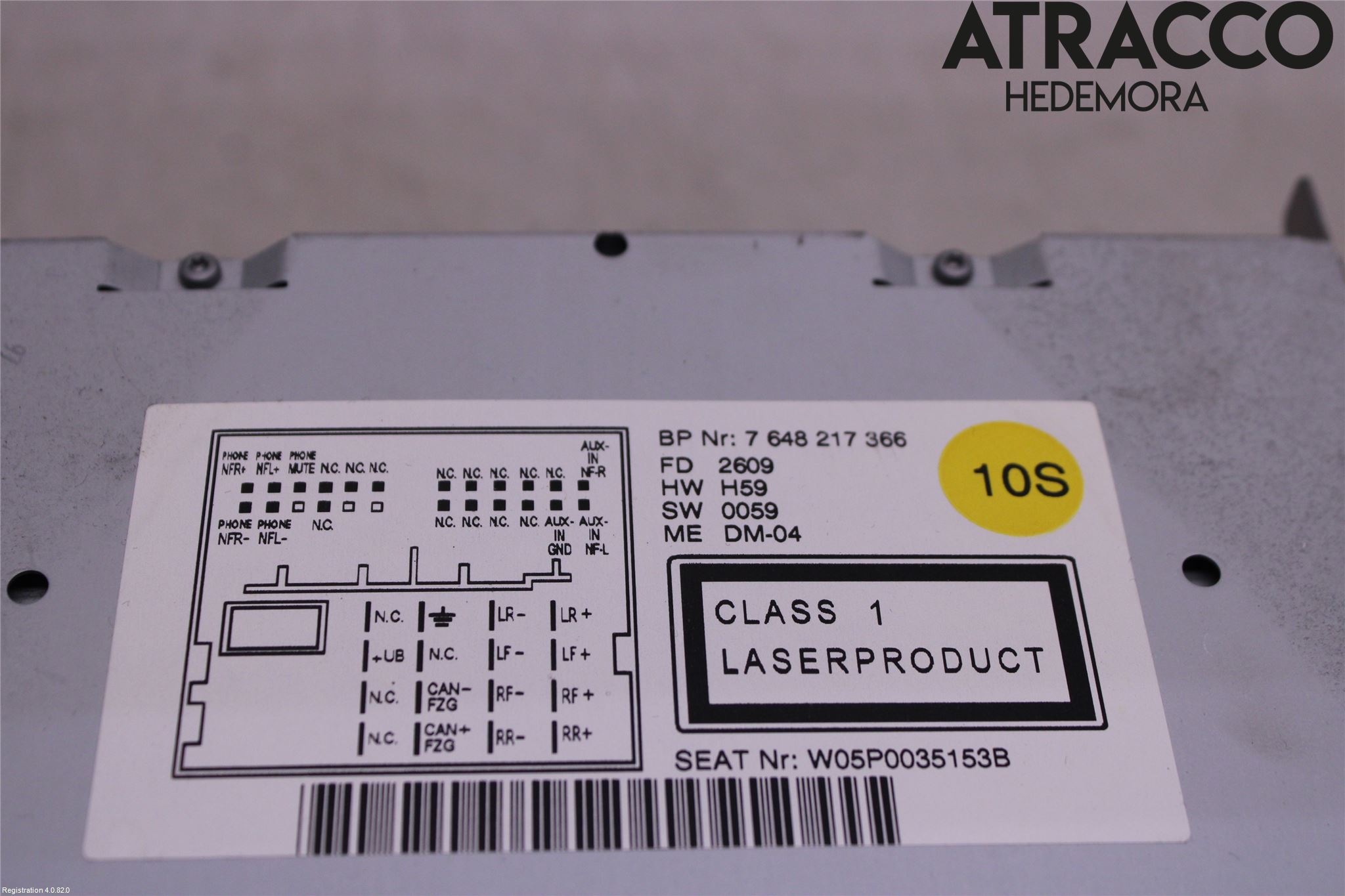 Seat ALTEA Cd Radio - Multimediapanel