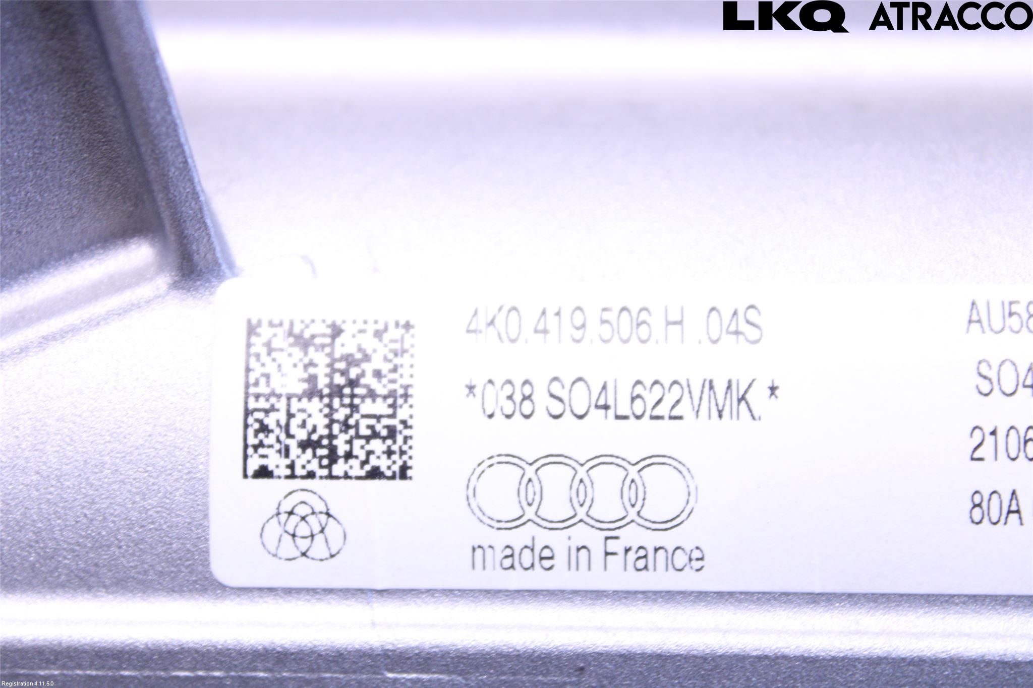 Audi A6 F2/C8 19- Rattaxelagg Justerbart