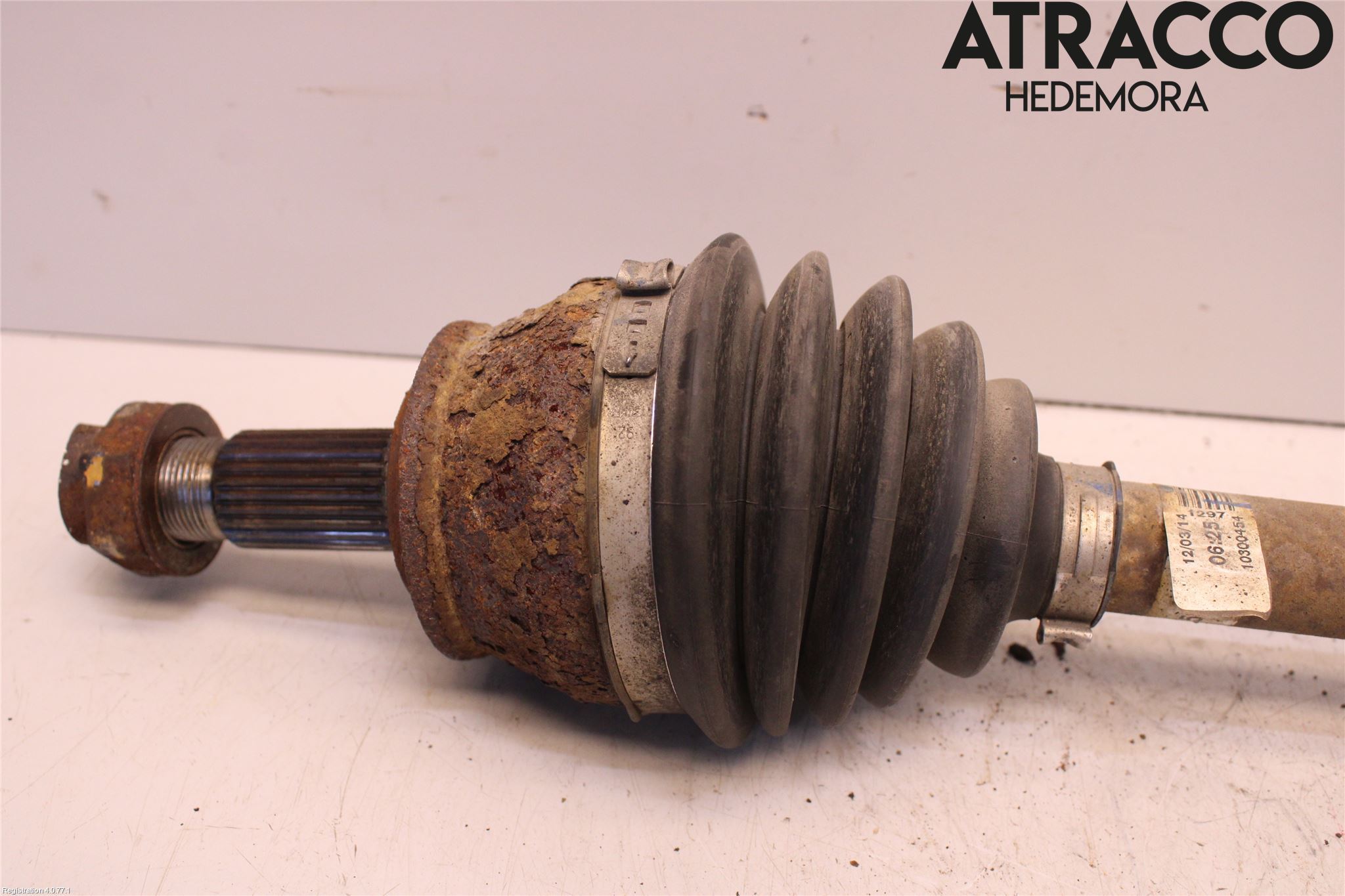 Opel COMBO D 12-18 Drivaxel Fram Vänster