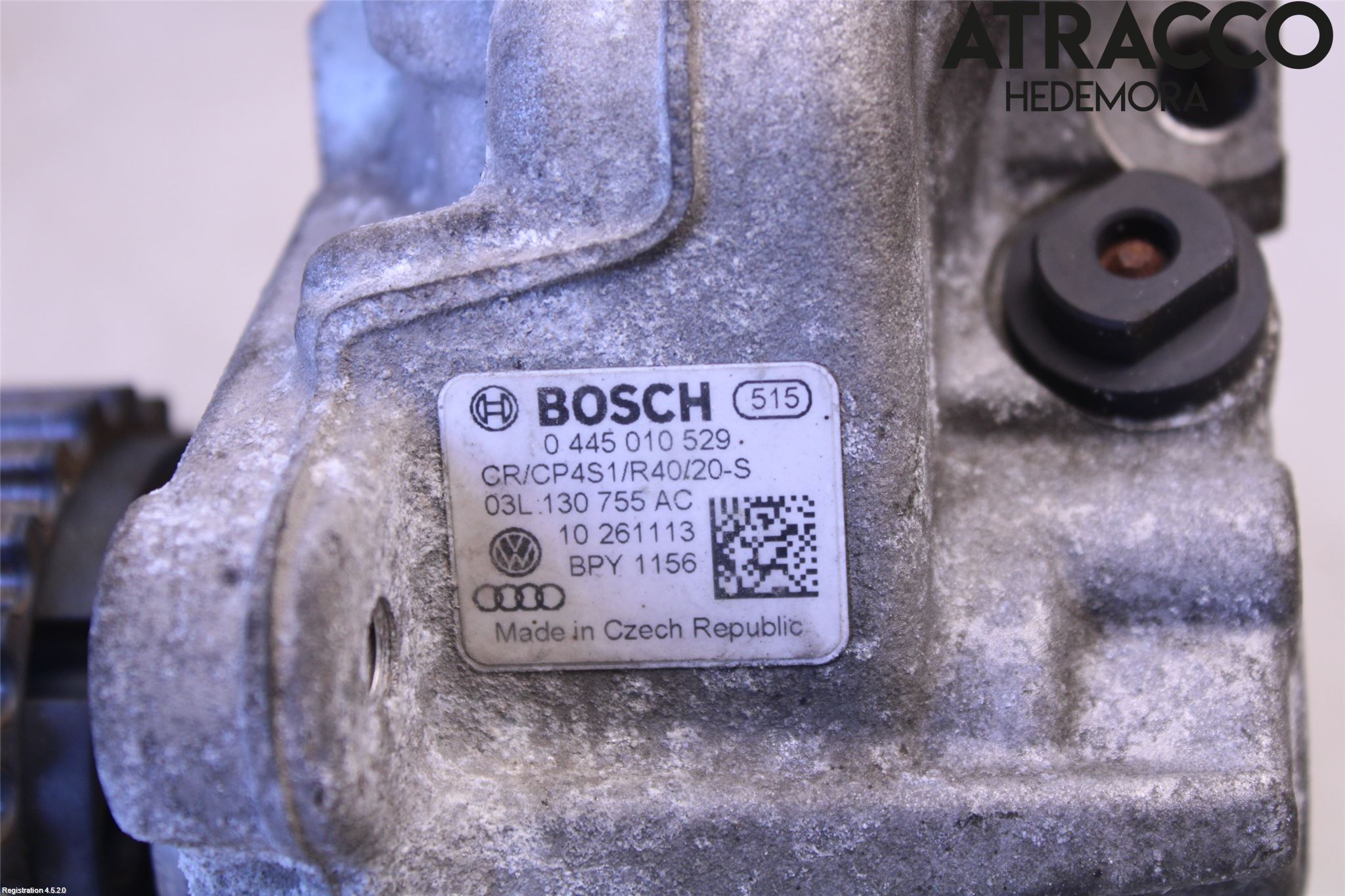 Volkswagen VW TIGUAN 07-16 Bränsle Insppump Diesel
