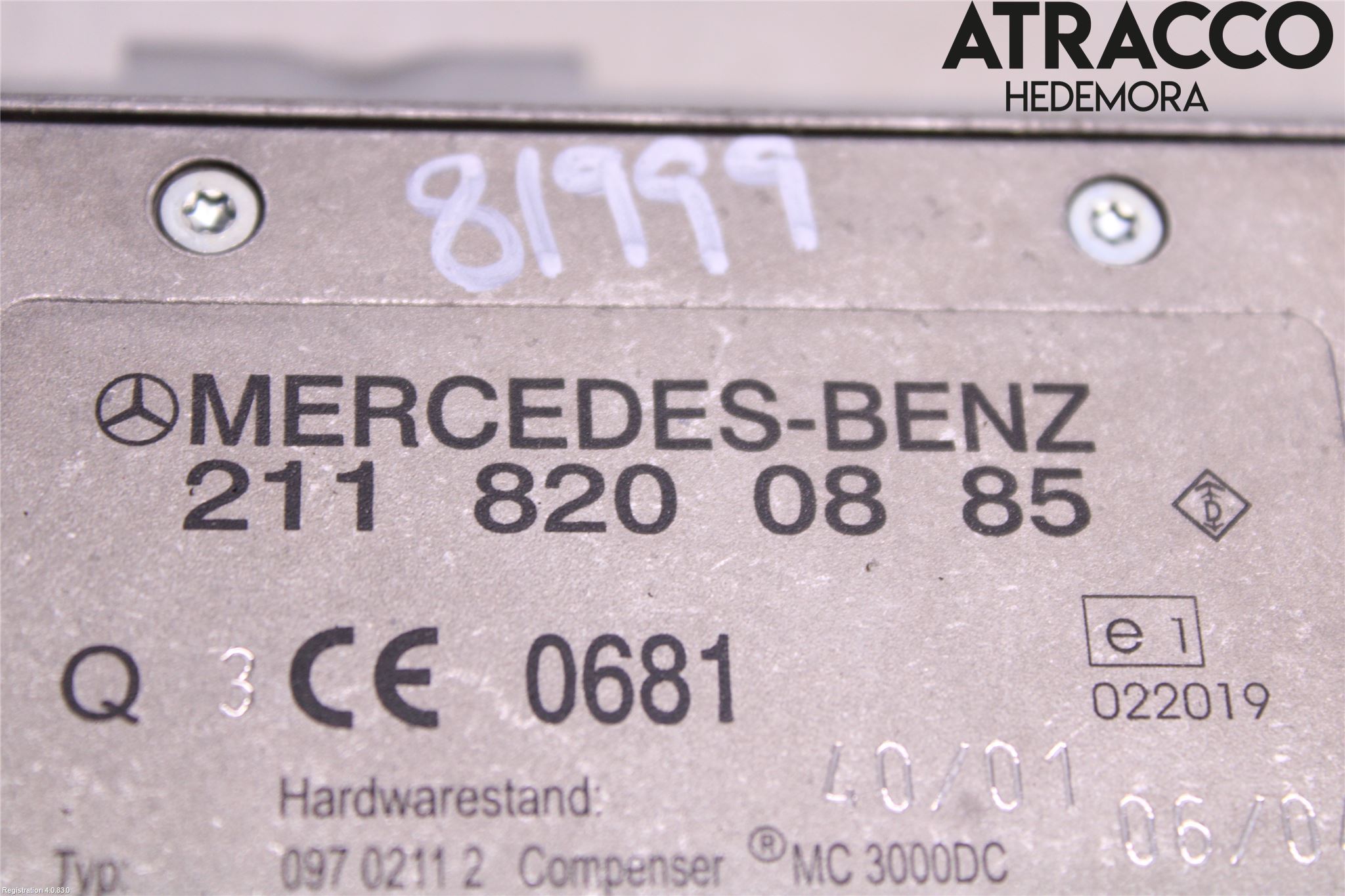Mercedes-Benz MB SLK 200-350 (R171) 05-11 Antennförstärkare