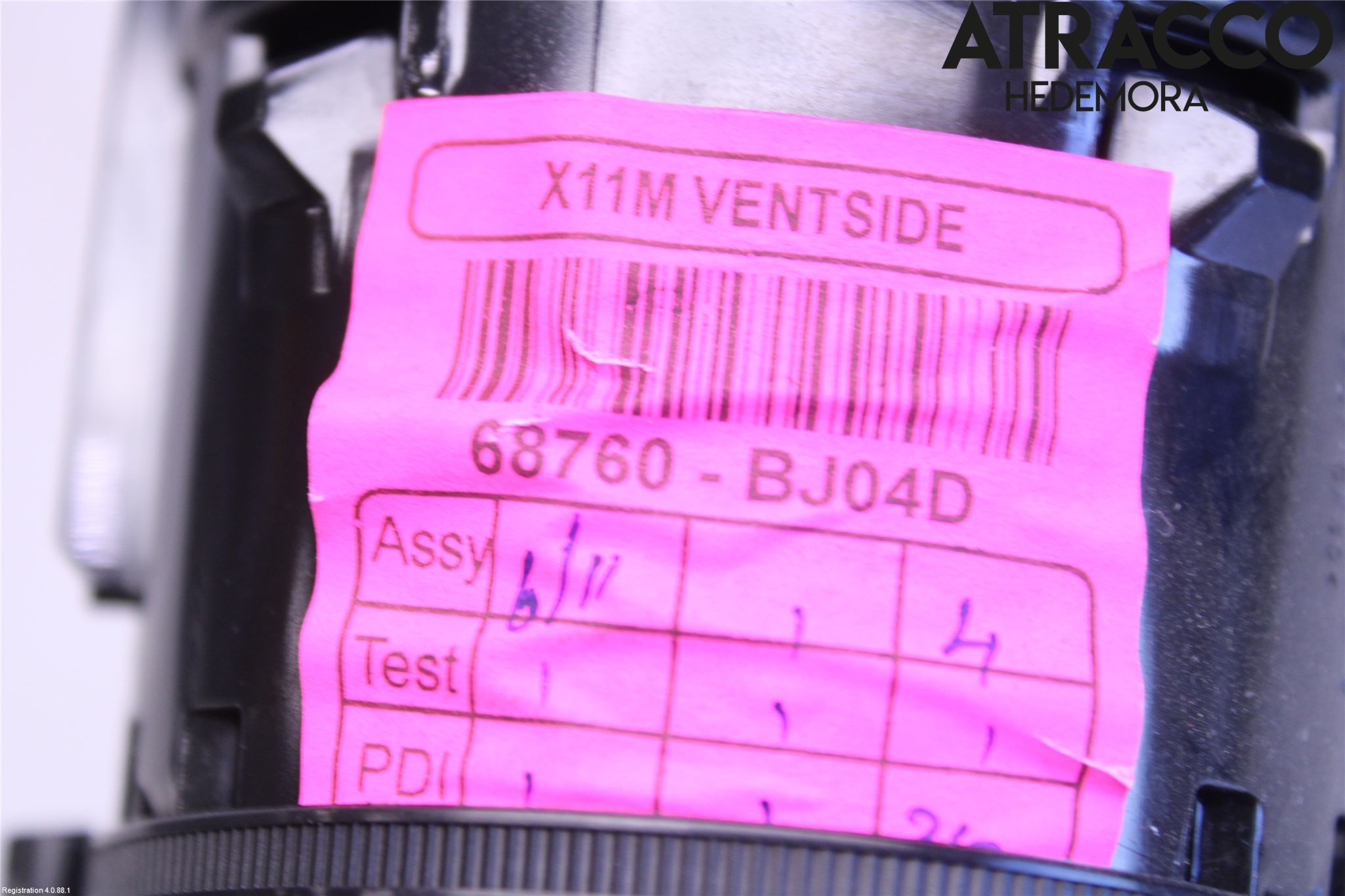 Nissan E-NV200/EVALIA Defrosterkanal-Munstycke