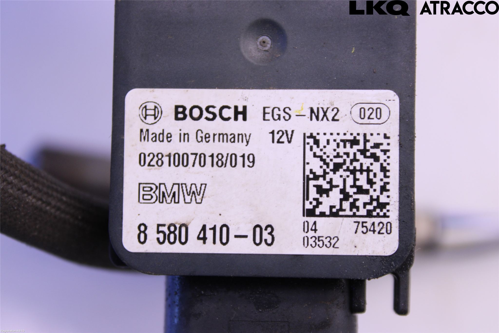 BMW 5 G30/G31/F90 17-23 Sensor Avgas