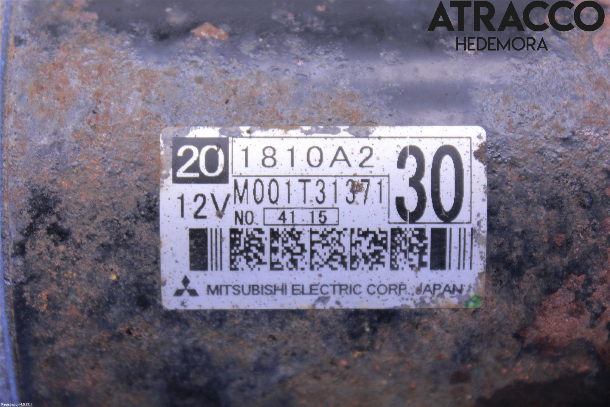 Mitsubishi ASX 10-22 Startmotor Diesel