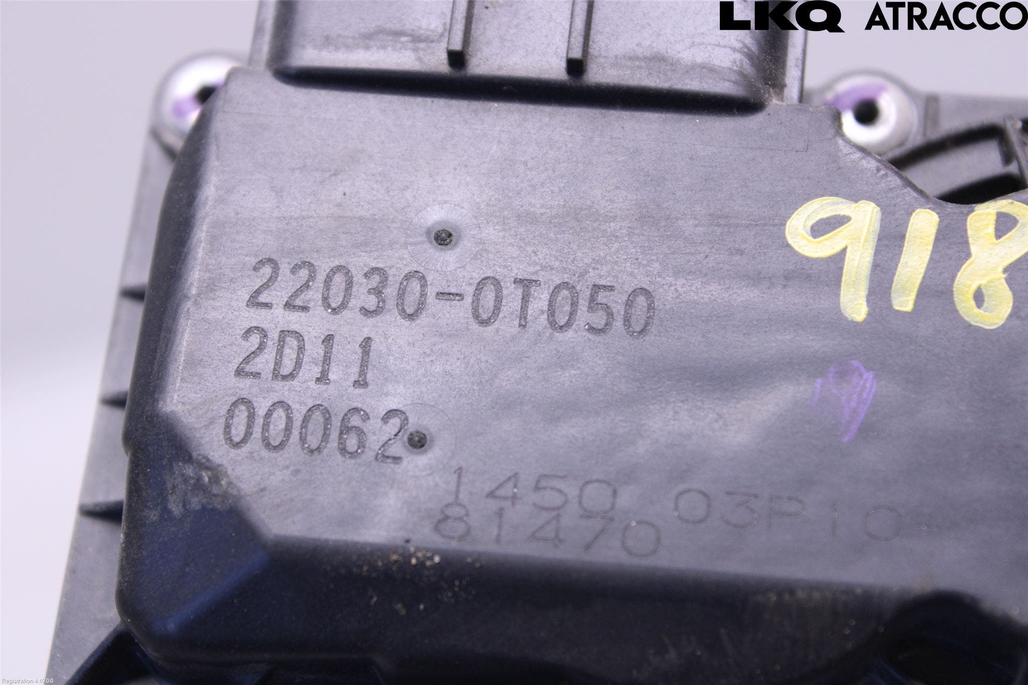 Toyota AVENSIS 09-15 Injspjällhus