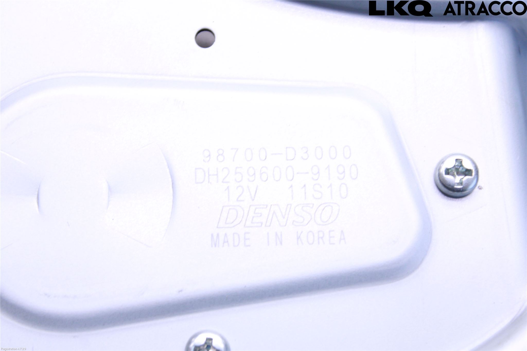 Hyundai TUCSON 05- Torkarmotor Baklucka