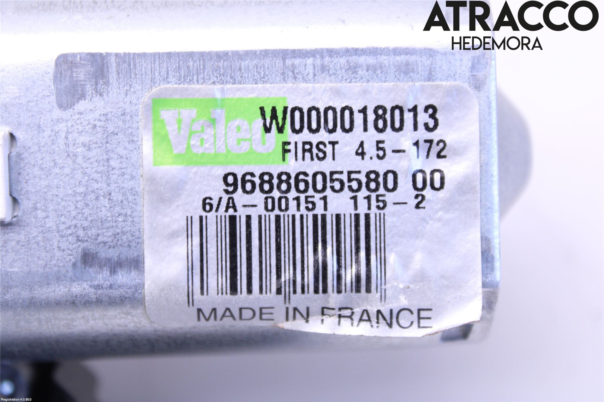 Peugeot 508 11-18 Torkarmotor Baklucka