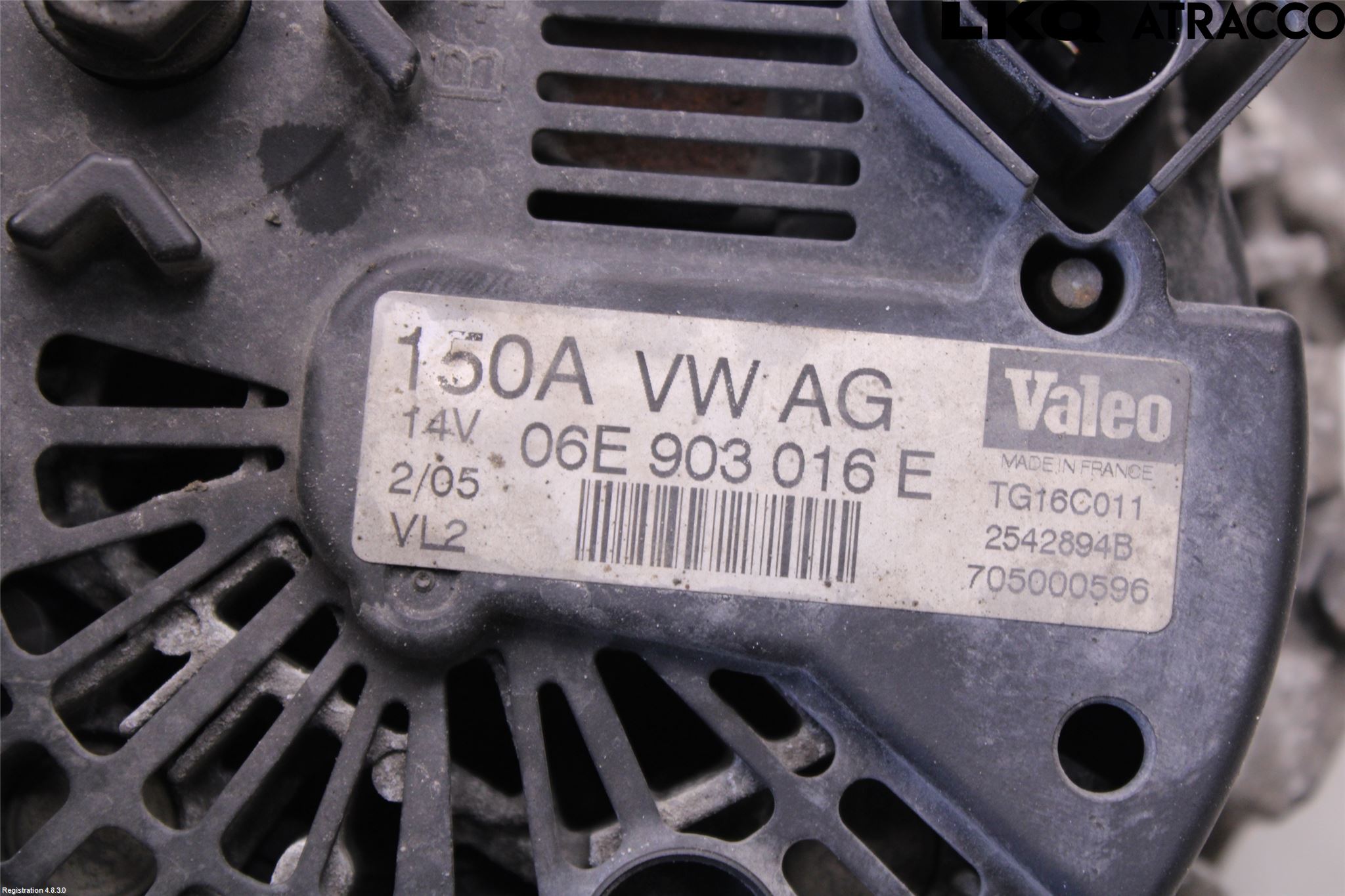 Audi A4/S4 05-07 Generator