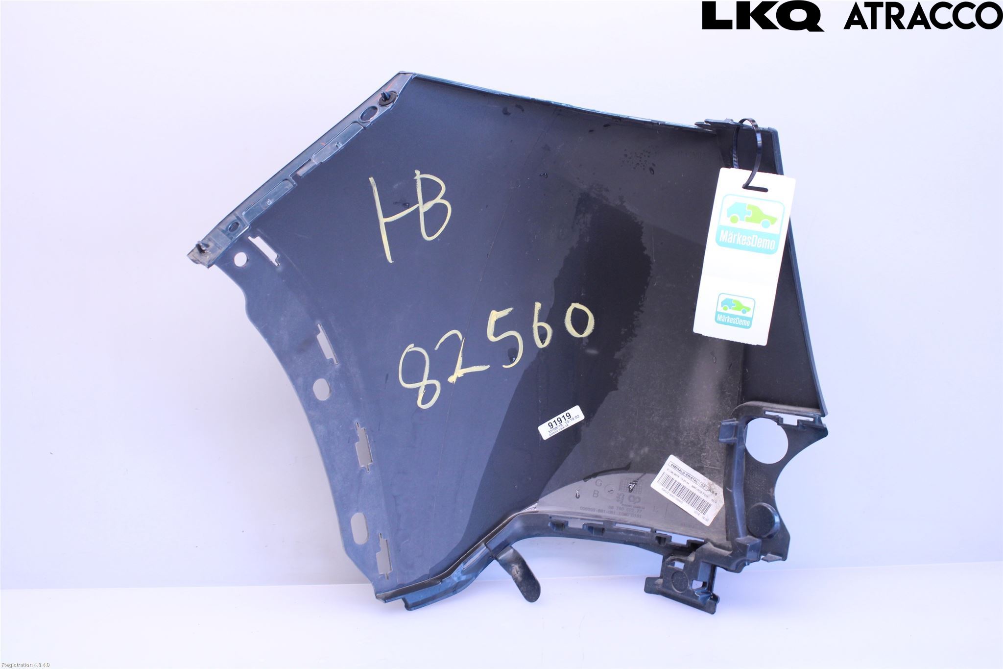 Peugeot 2008 13-20 Stötfångardel Bak Hö