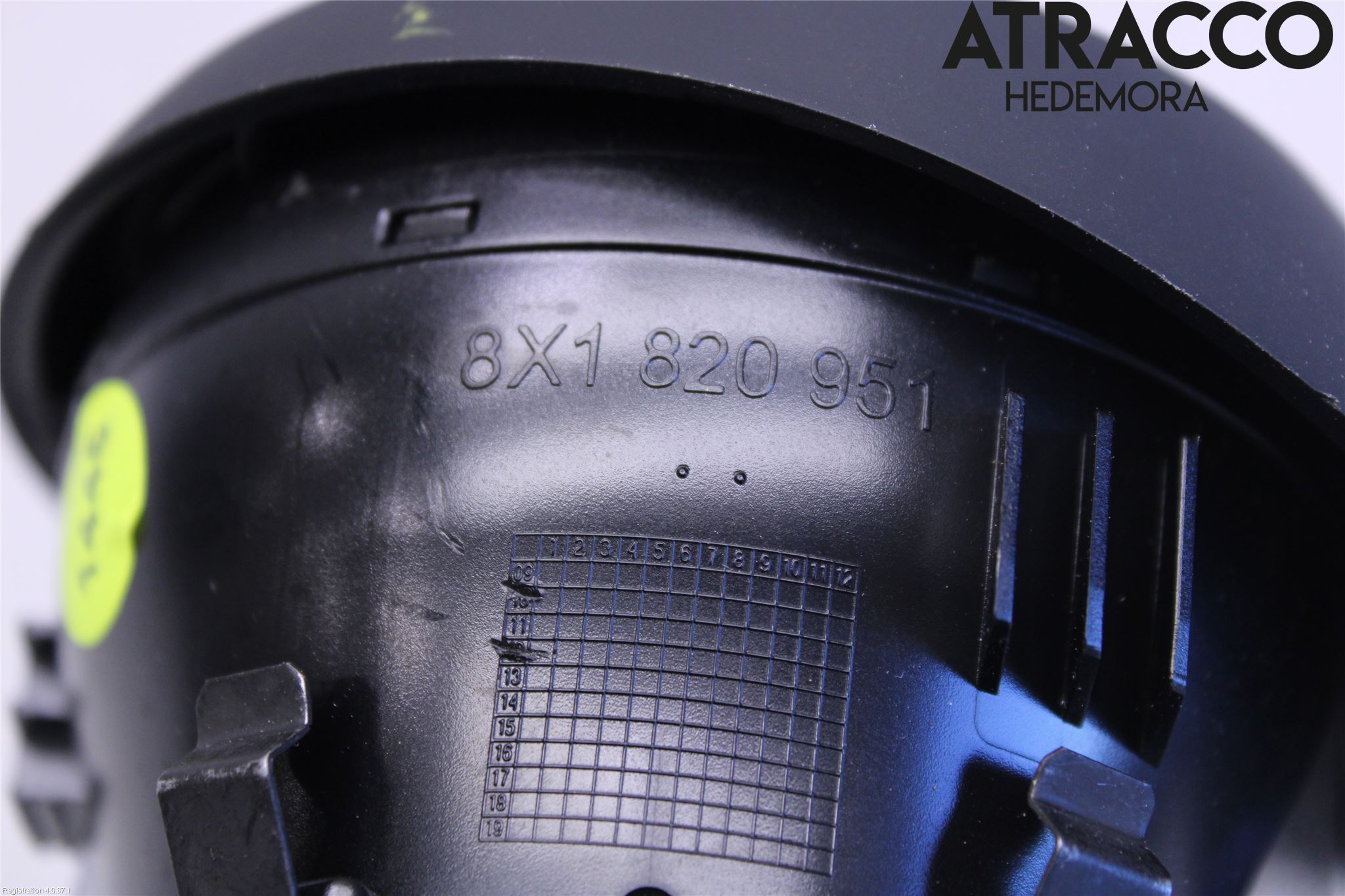 Audi A1/S1 11-18 Defrosterkanal-Munstycke