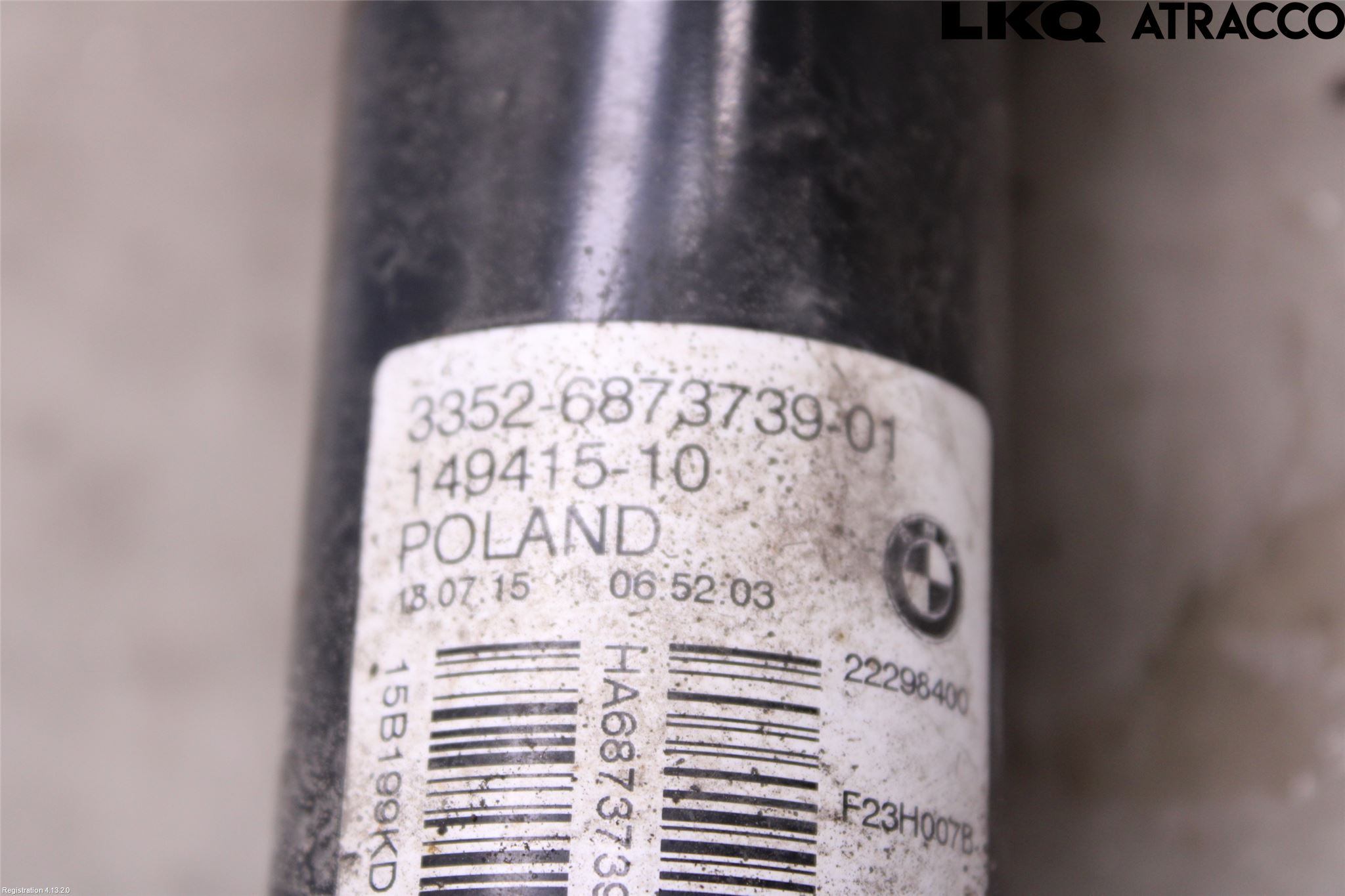 BMW 2 F22/F23/F87 Coupé/Cab 13-21 Stötdämpare Bak