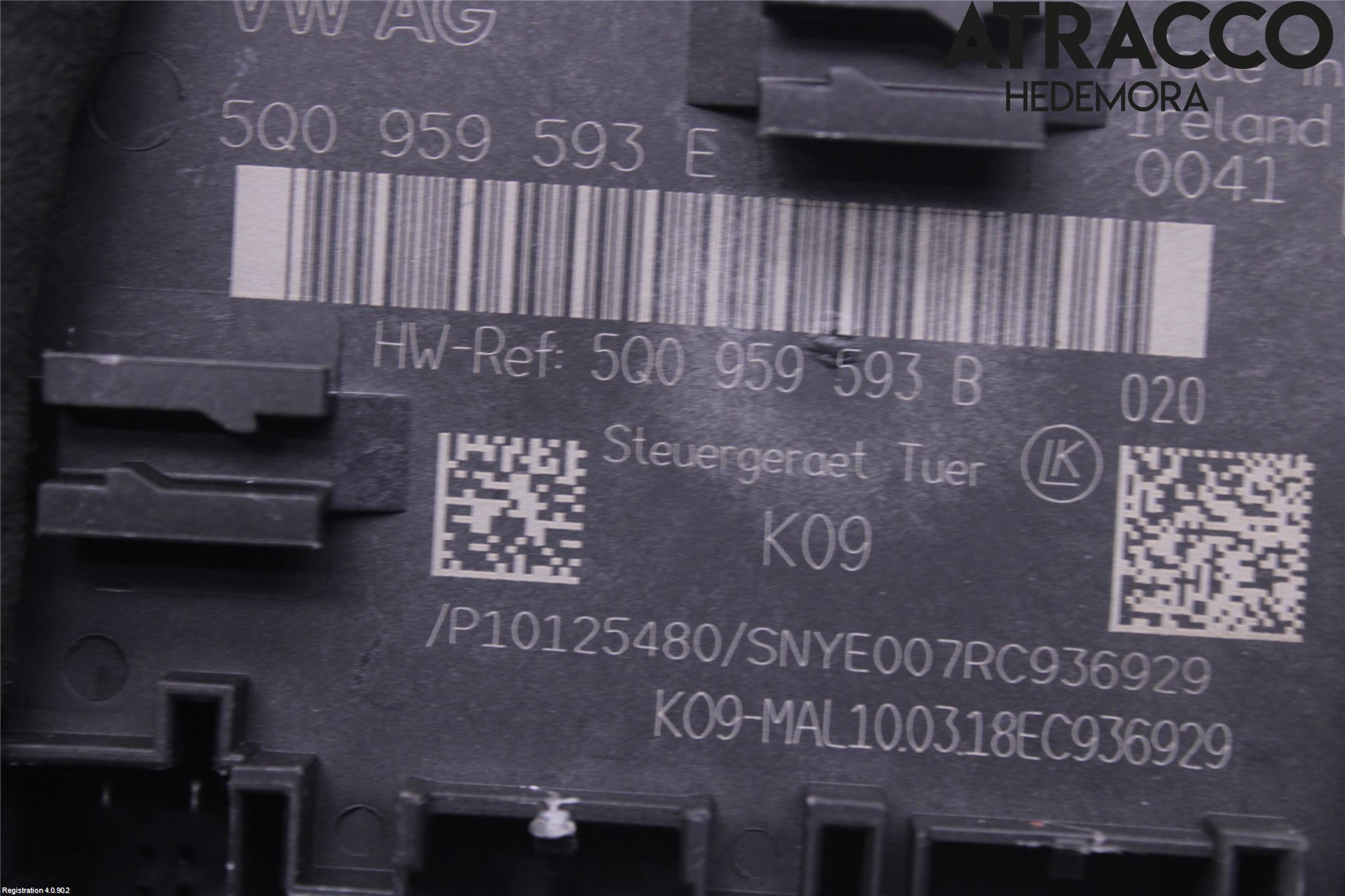 Audi A3/S3 8V 13-20 Styrenhet Dörr