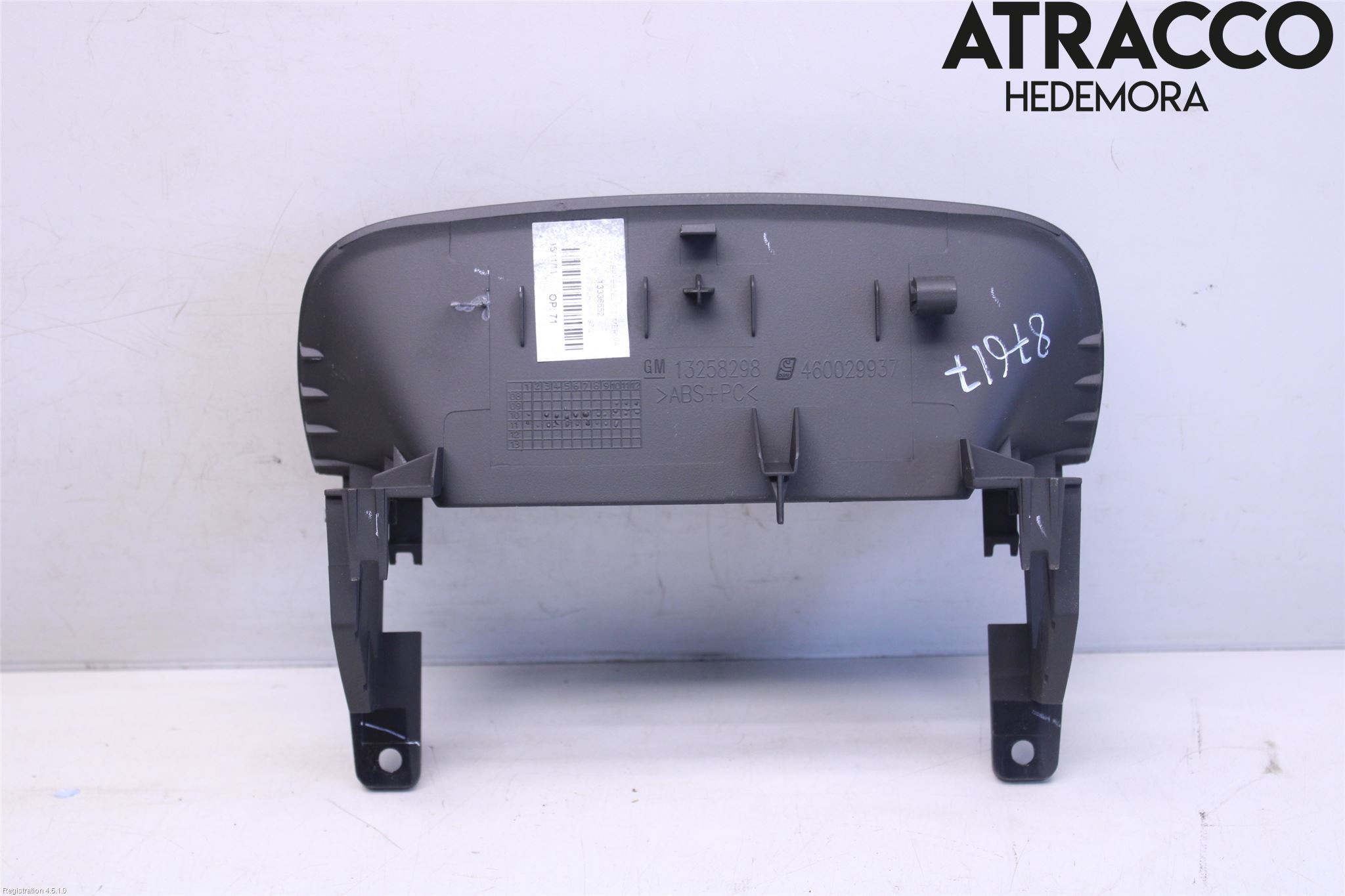 Opel MERIVA B 10-17 Instrumentsarg