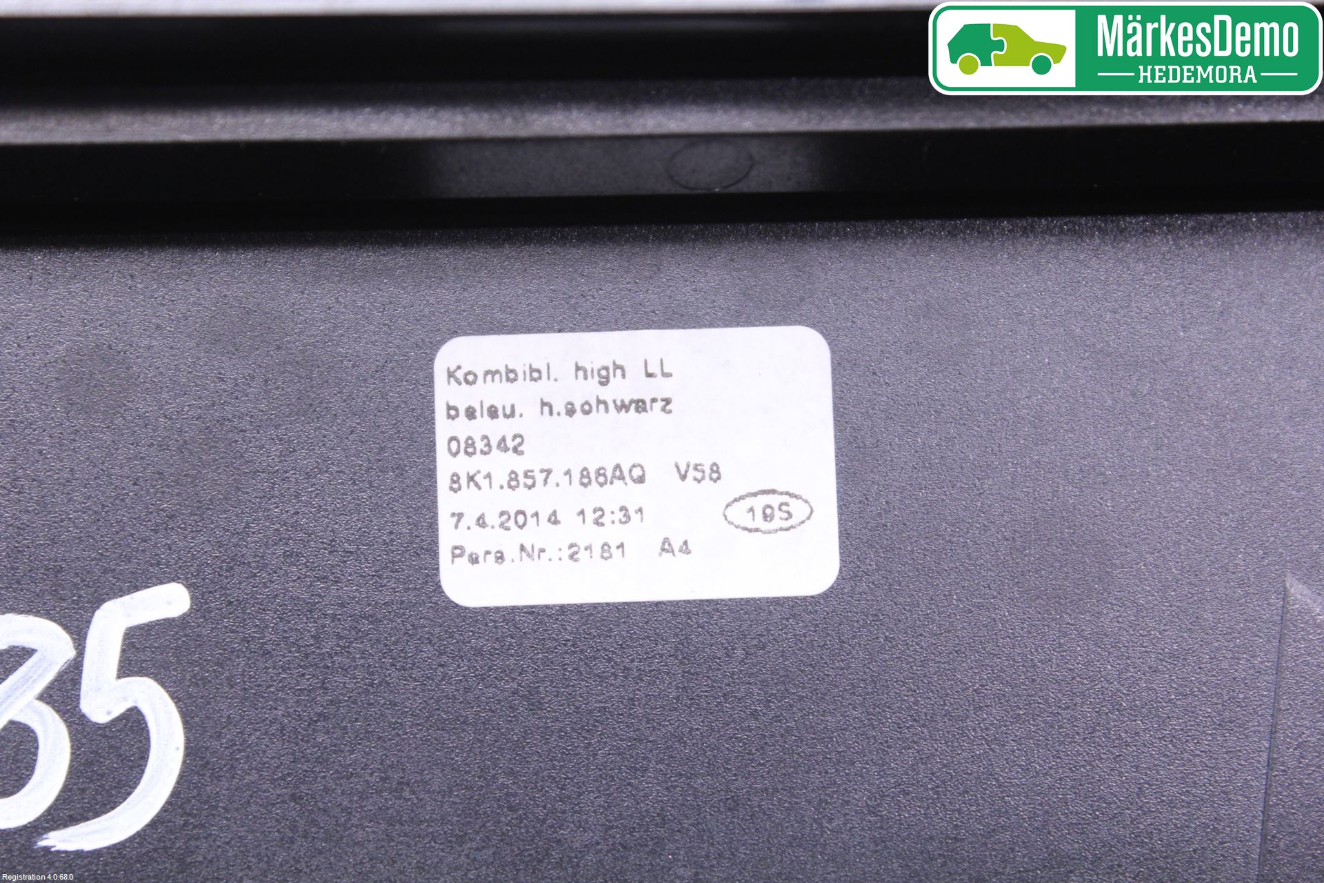 Audi A4 12-15 Instrumentsarg