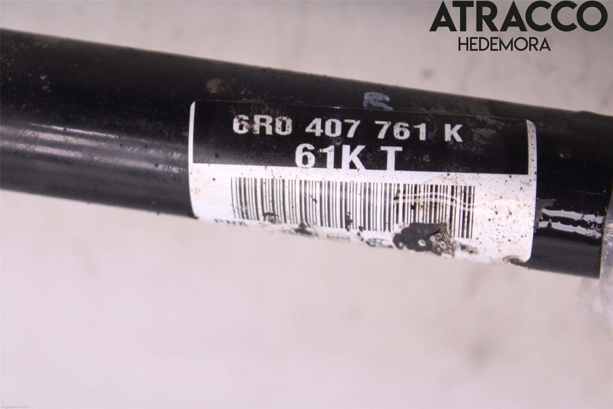 Volkswagen VW POLO 10-17 Drivaxel Fram Vänster