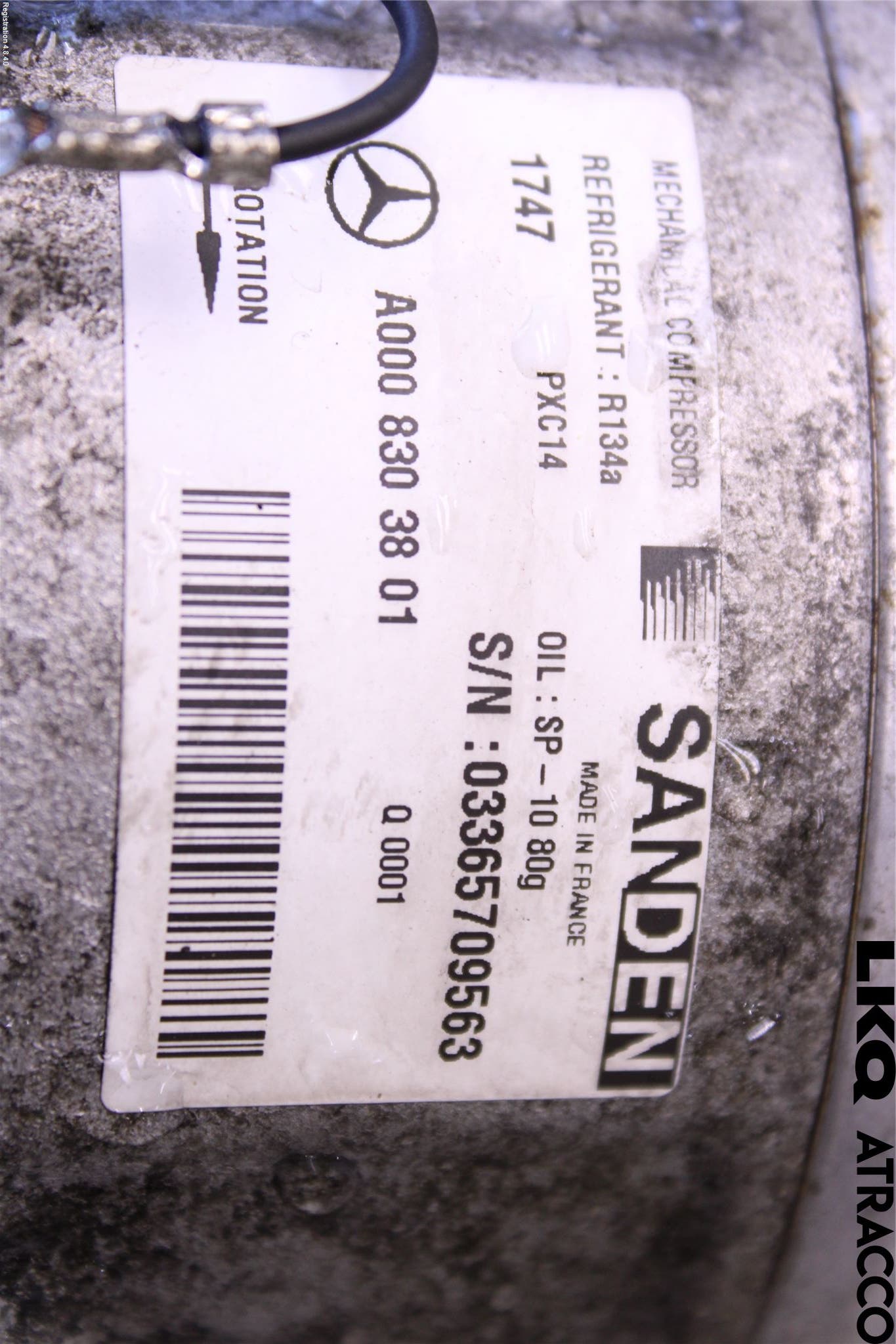 Mercedes-Benz MB C-KLASS (W205) 14-21 Ac Kompressor