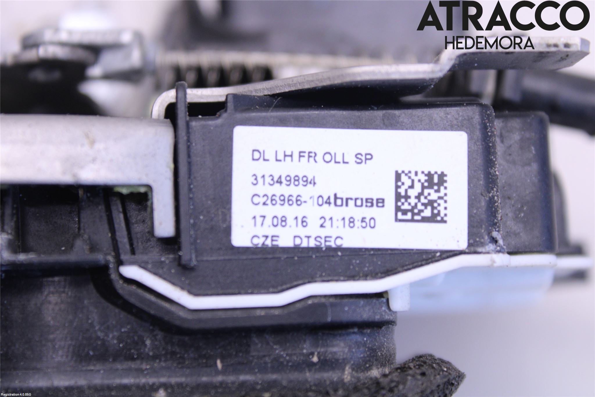 Volvo V90 17->> Låskista-Dörrlås