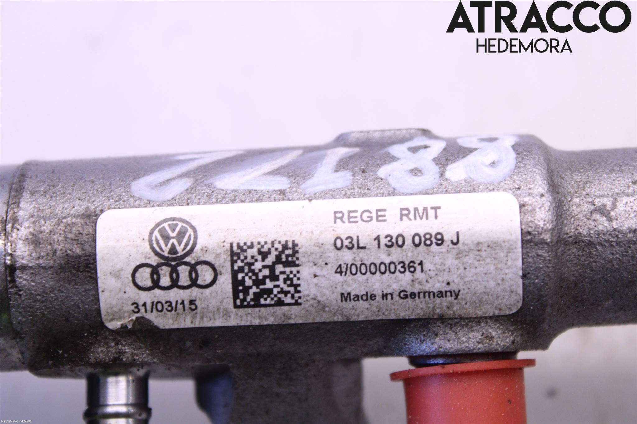 Volkswagen VW SHARAN 11- Inj. Fuelrail