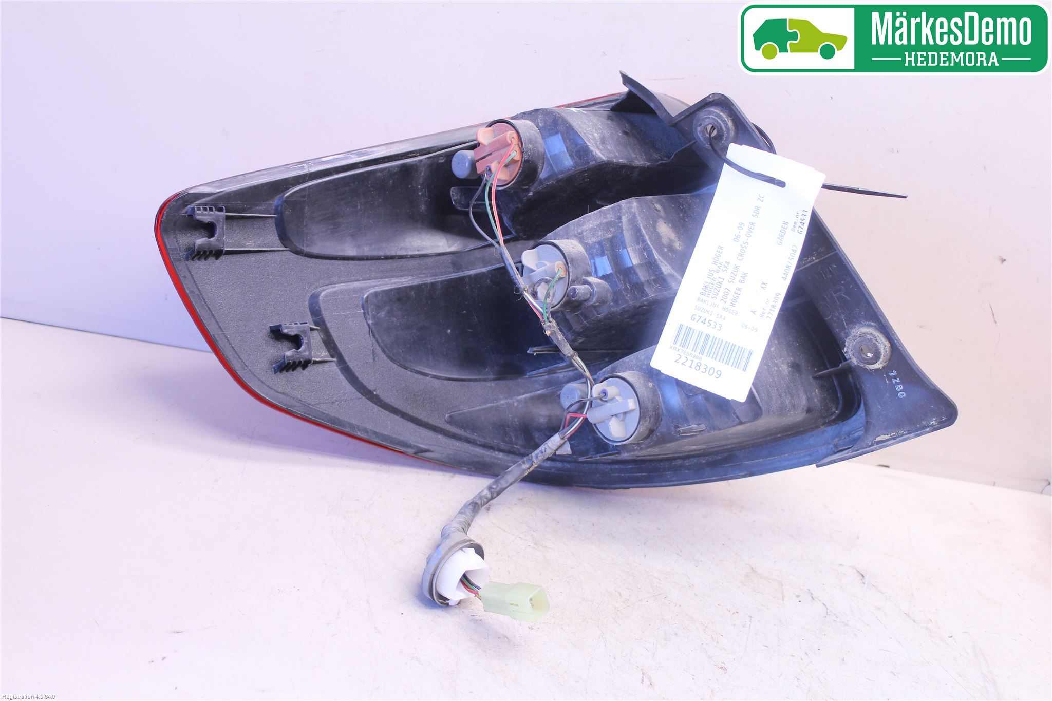 Suzuki SX4 06-09 Bakljus Höger