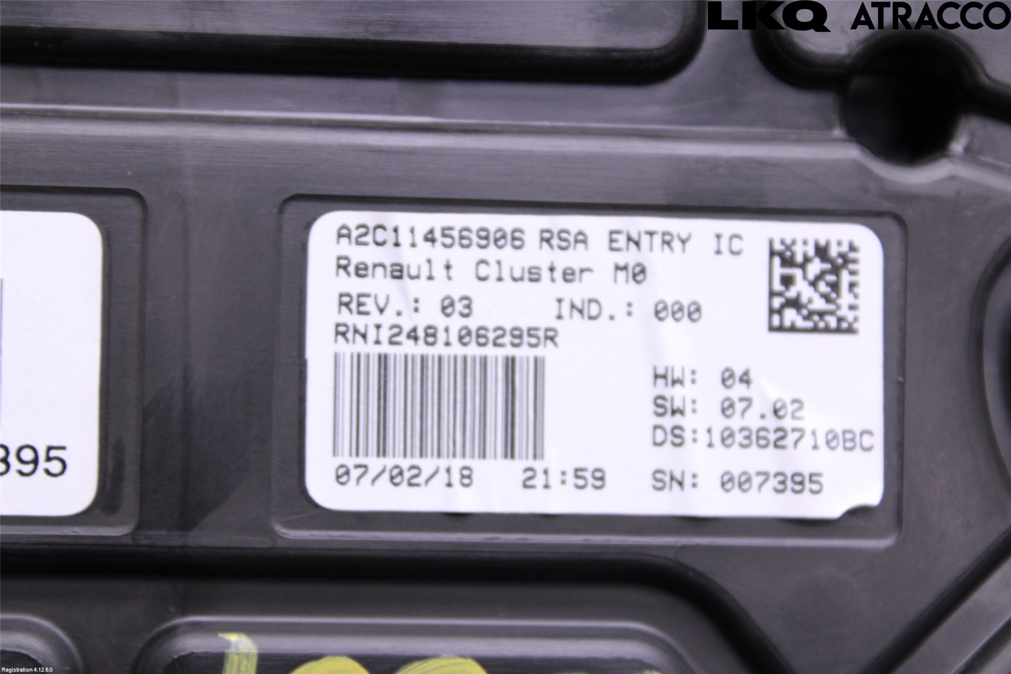 Dacia DUSTER 10-17 Instrument Komb