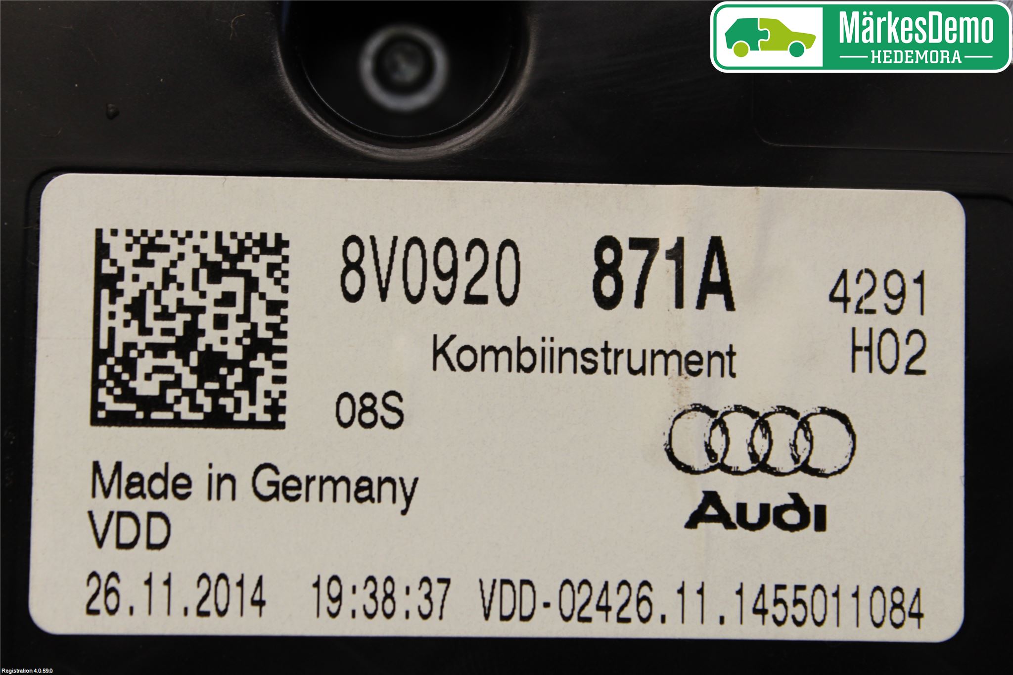 Audi A3/S3 8V 13-20 Instrument Komb