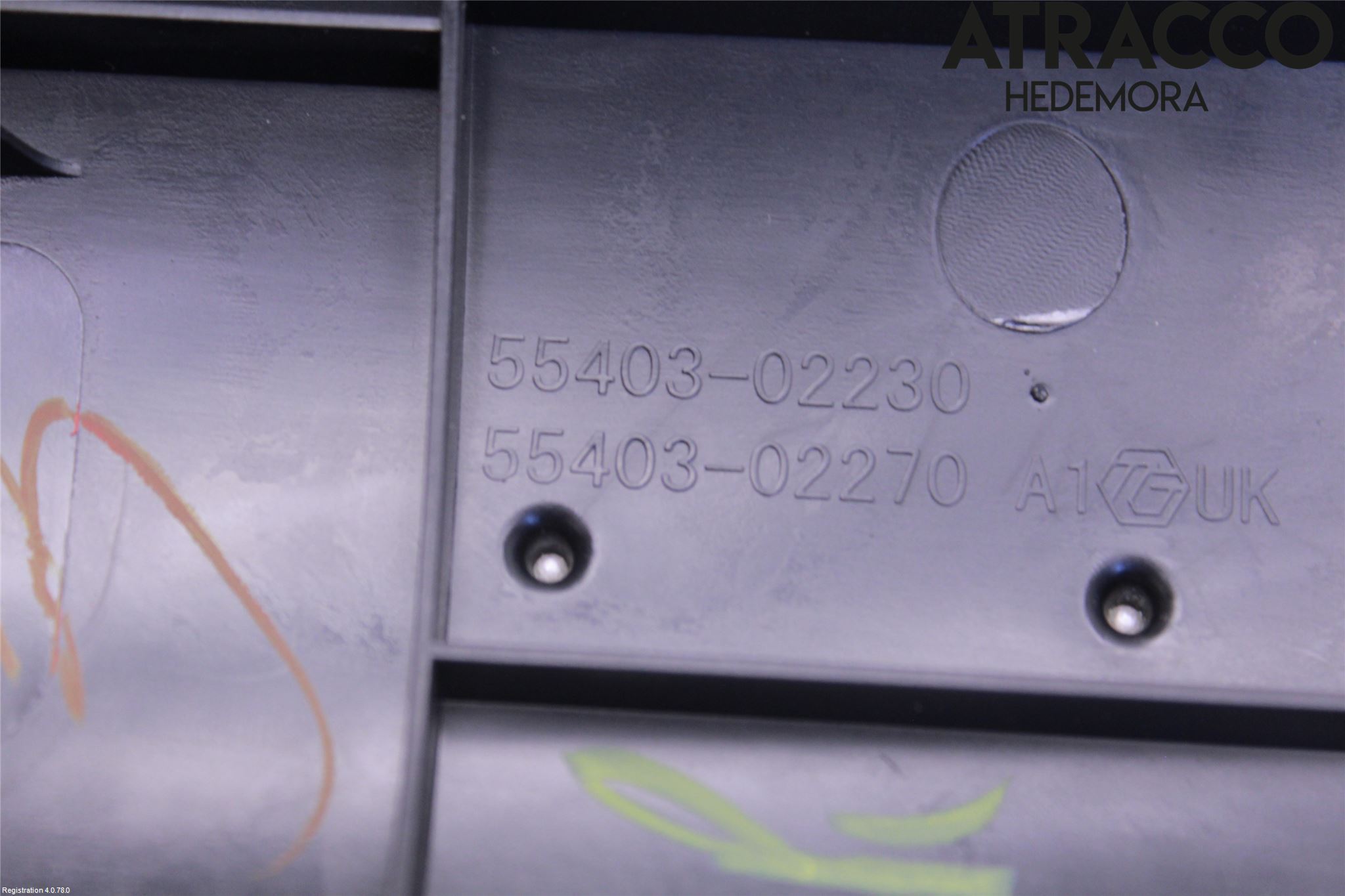Toyota AURIS 13-19 Instrumentbräda Inlägg-Dekorlist