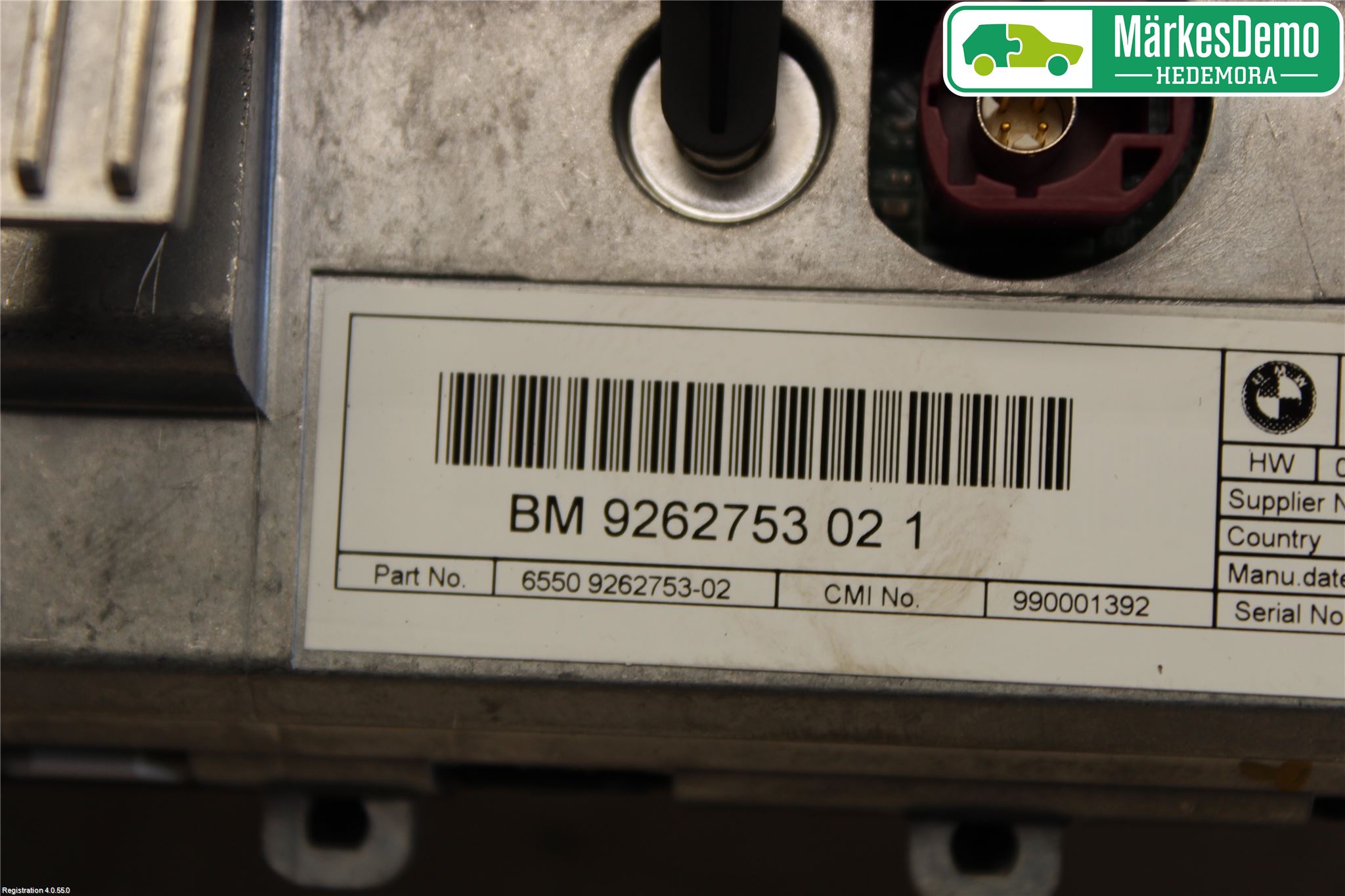 BMW 3 F30/F31/F80 12-19 Multifunktionsdisplay