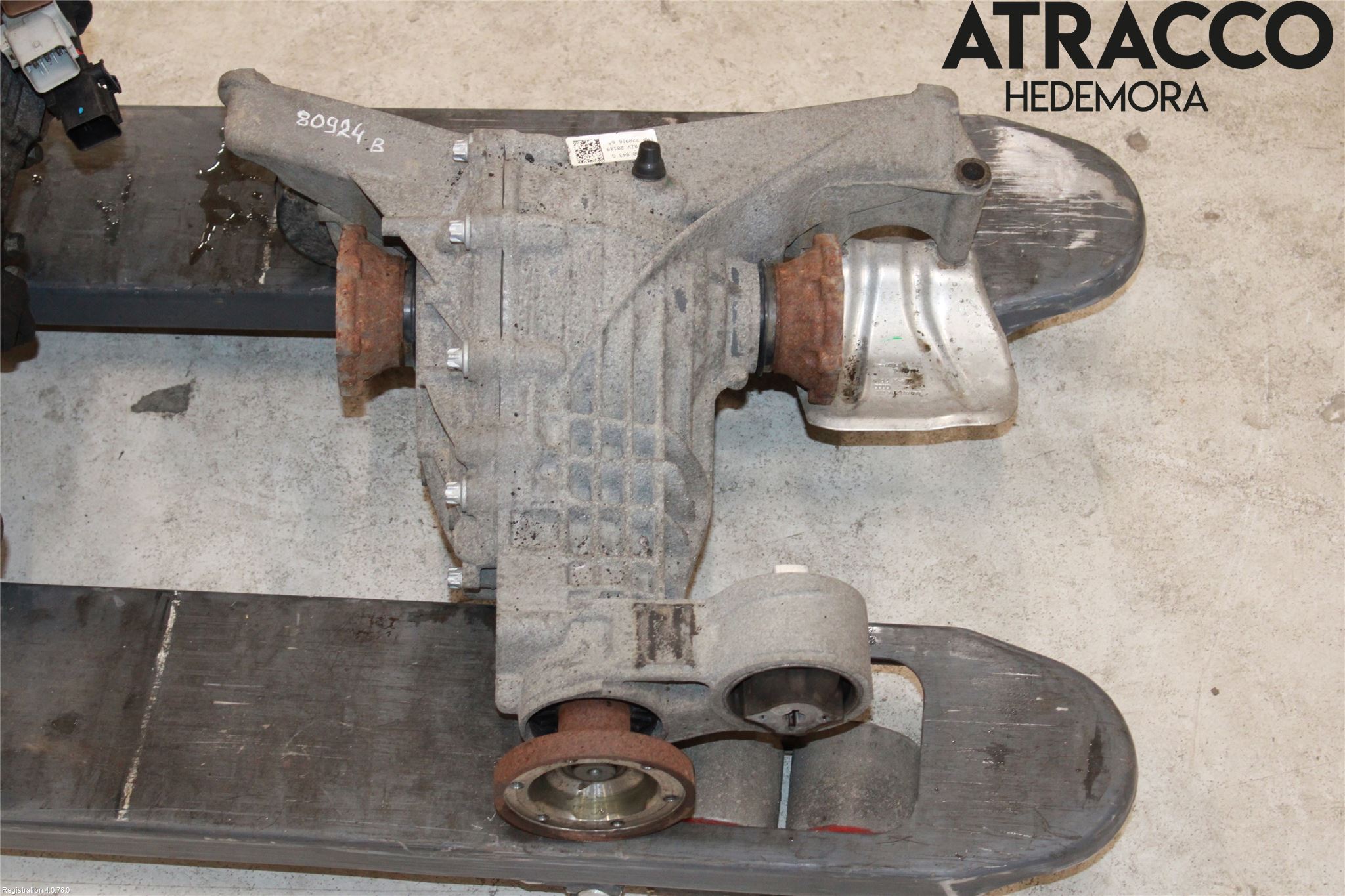 Audi A4/S4 B9 16-19 Bakväxel-Diff