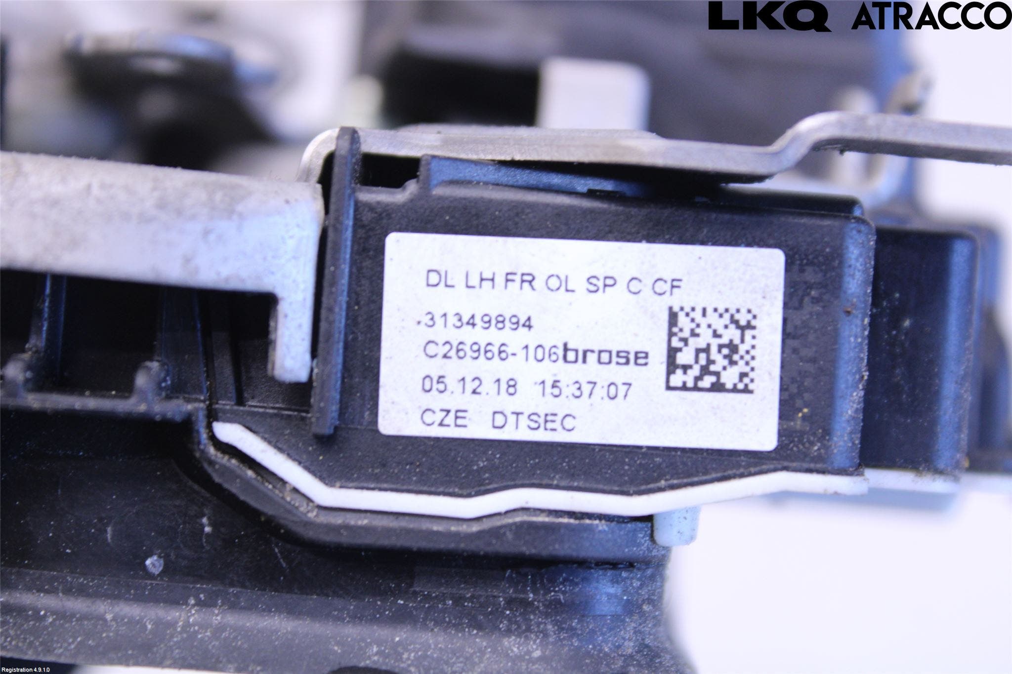 Volvo V60 19- Låskista-Dörrlås