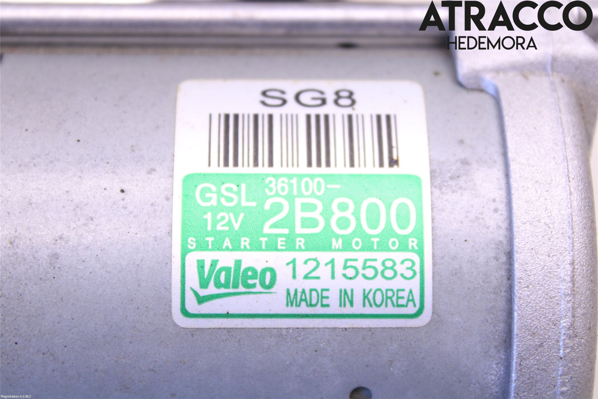 Kia SPORTAGE (QL) 16-21 Startmotor