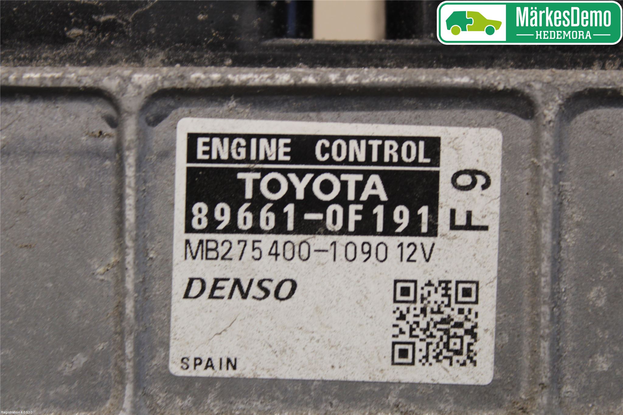 Toyota VERSO 09-18 Styrenhet Insprut Bensin