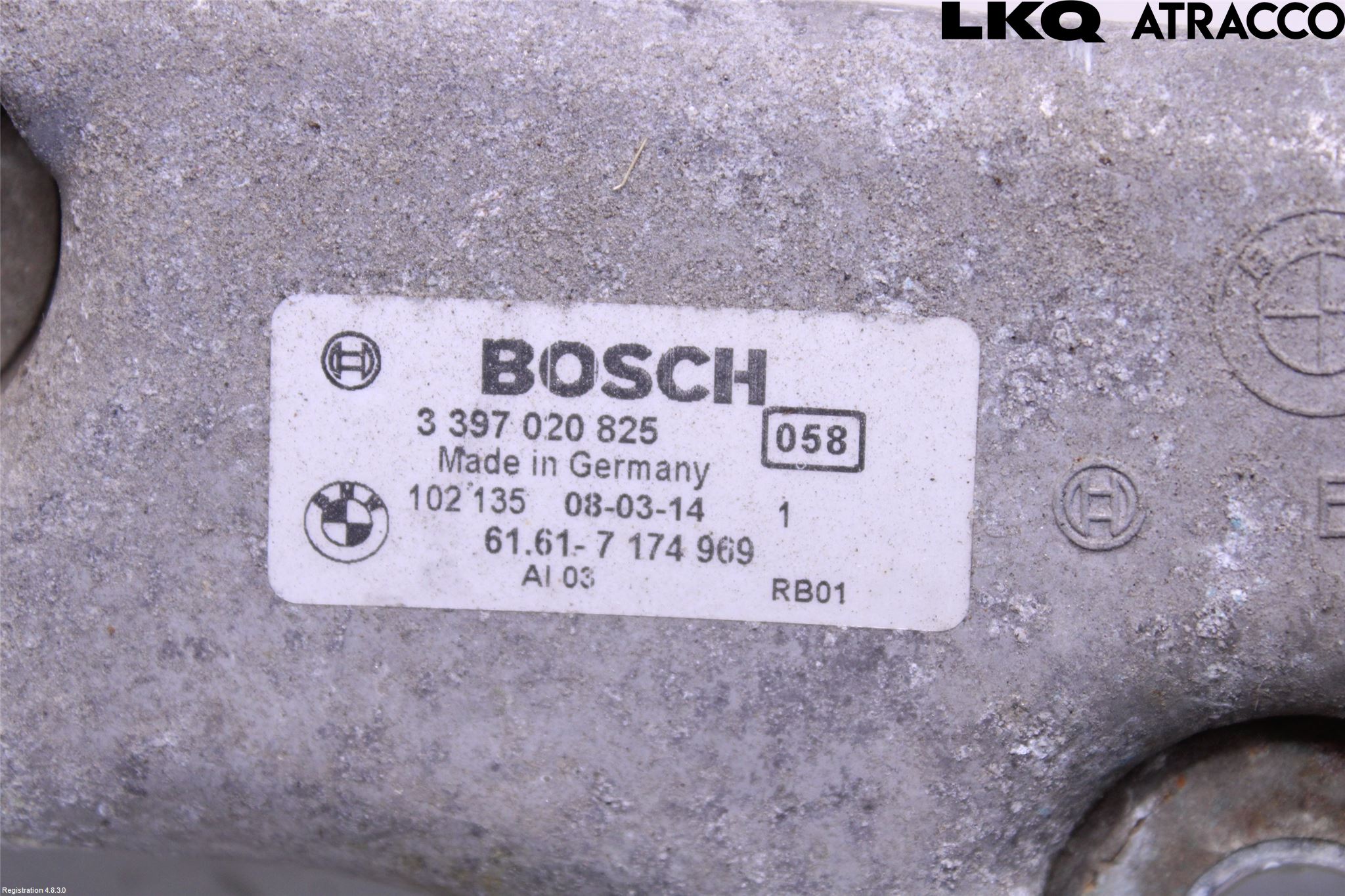 BMW 7 E65/66    00-08 Torkarmekanism Vindruta