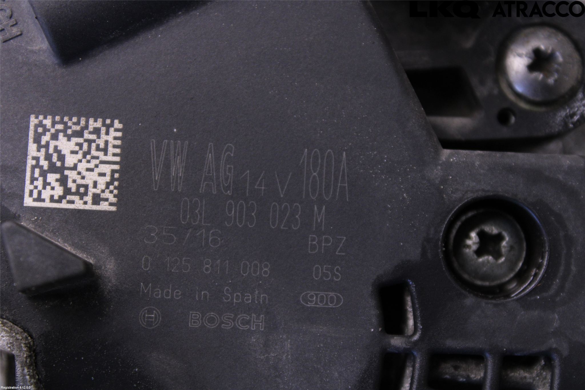 Volkswagen VW GOLF / E-GOLF VII 13-20 Generator