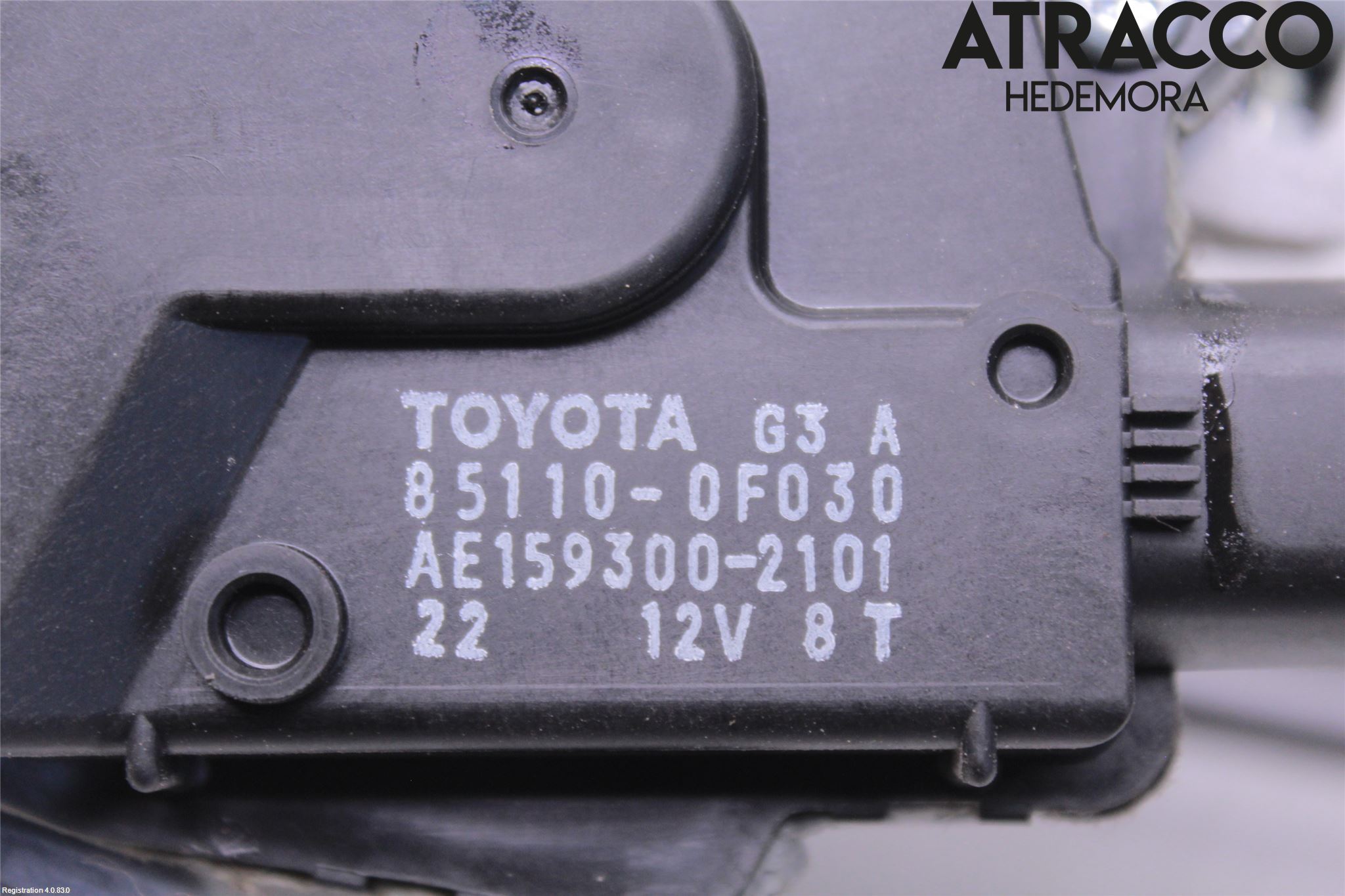 Toyota VERSO 09-18 Torkarmotor Vindruta