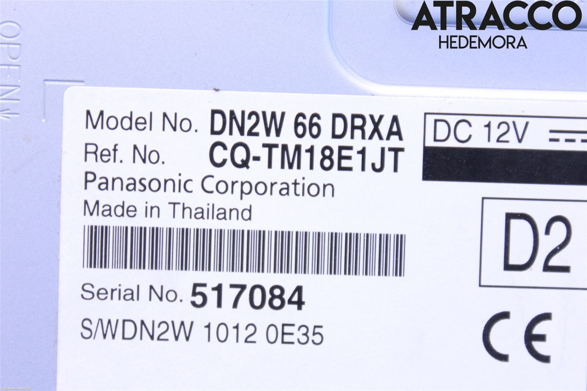 Mazda CX-3 Cd Radio - Multimediapanel