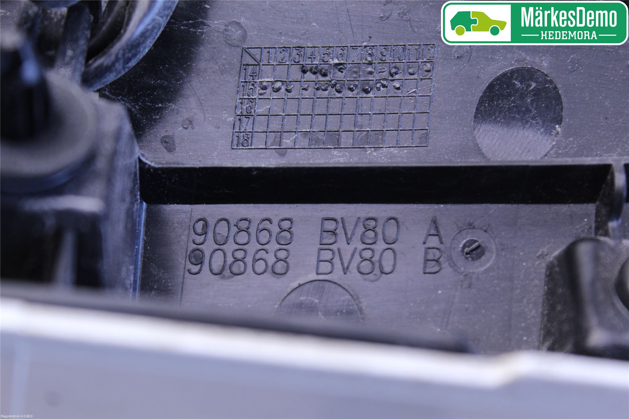 Nissan JUKE 14-19 Bakluckehandtag