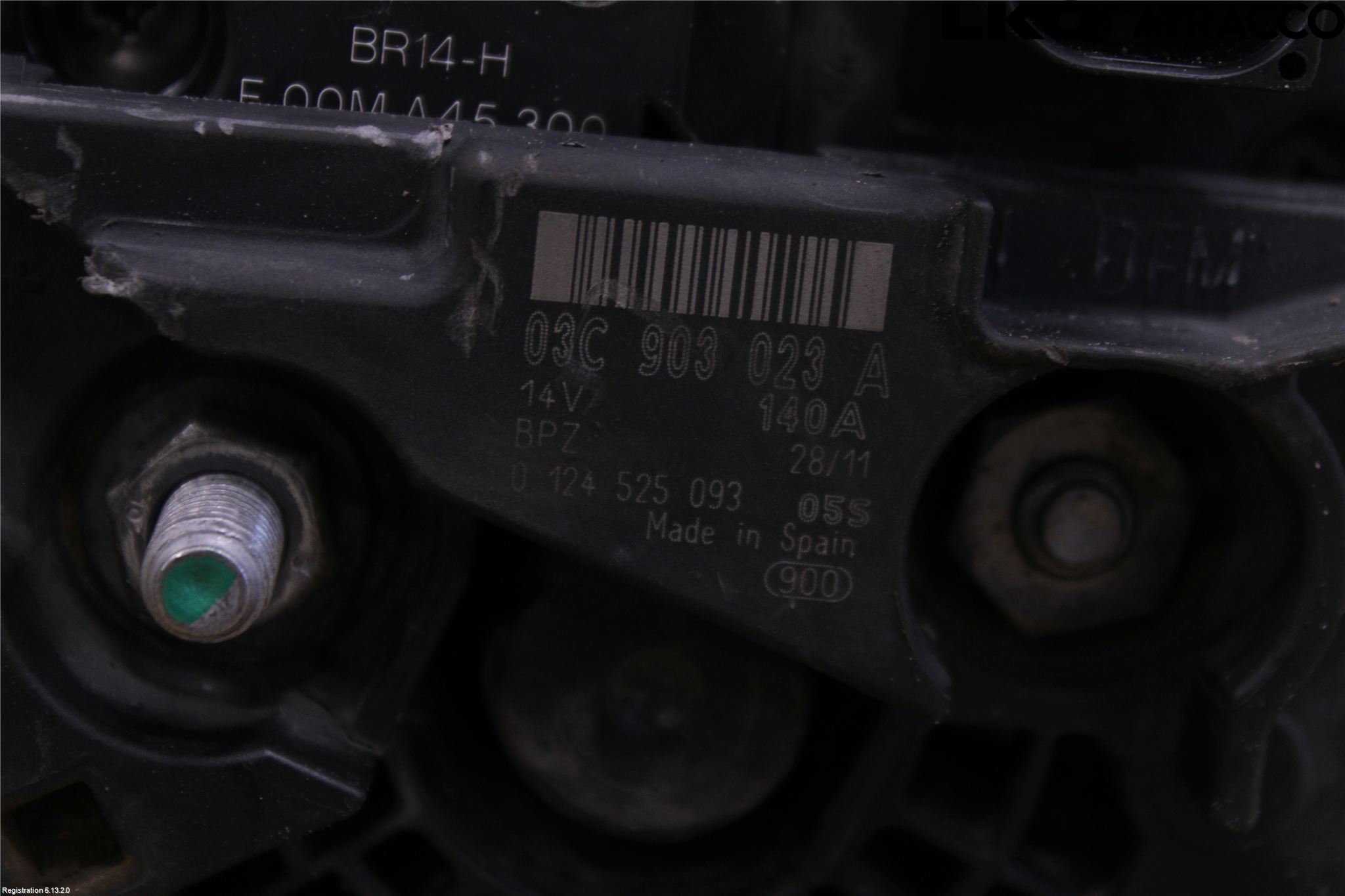 Volkswagen VW POLO 10-17 Generator
