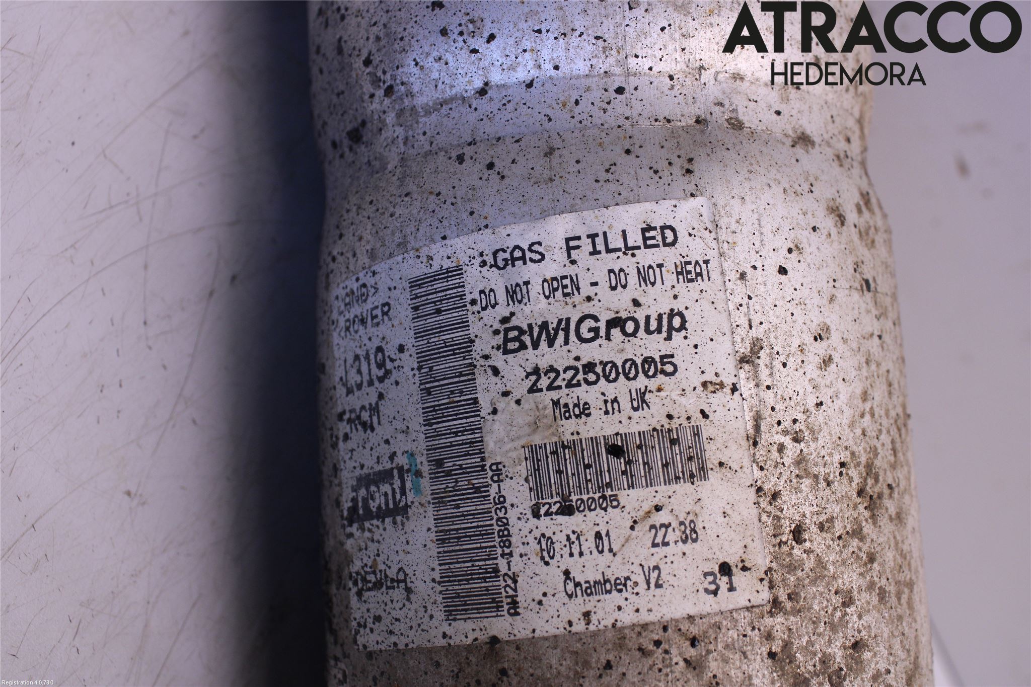 Landrover LAND ROVER DISCOVERY 4 10-16 Fjäderben Fram Vänster