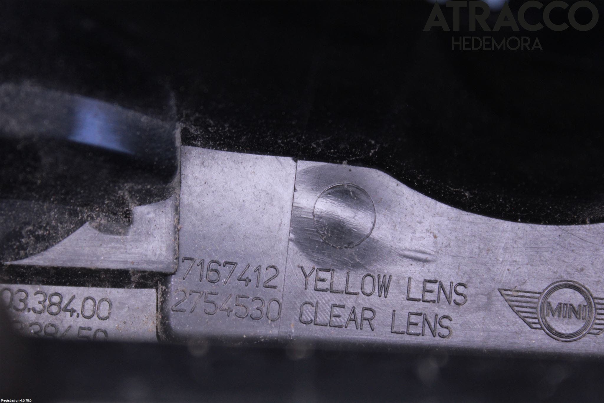 Mini CLUBMAN R55 06-14 Bakljus Höger