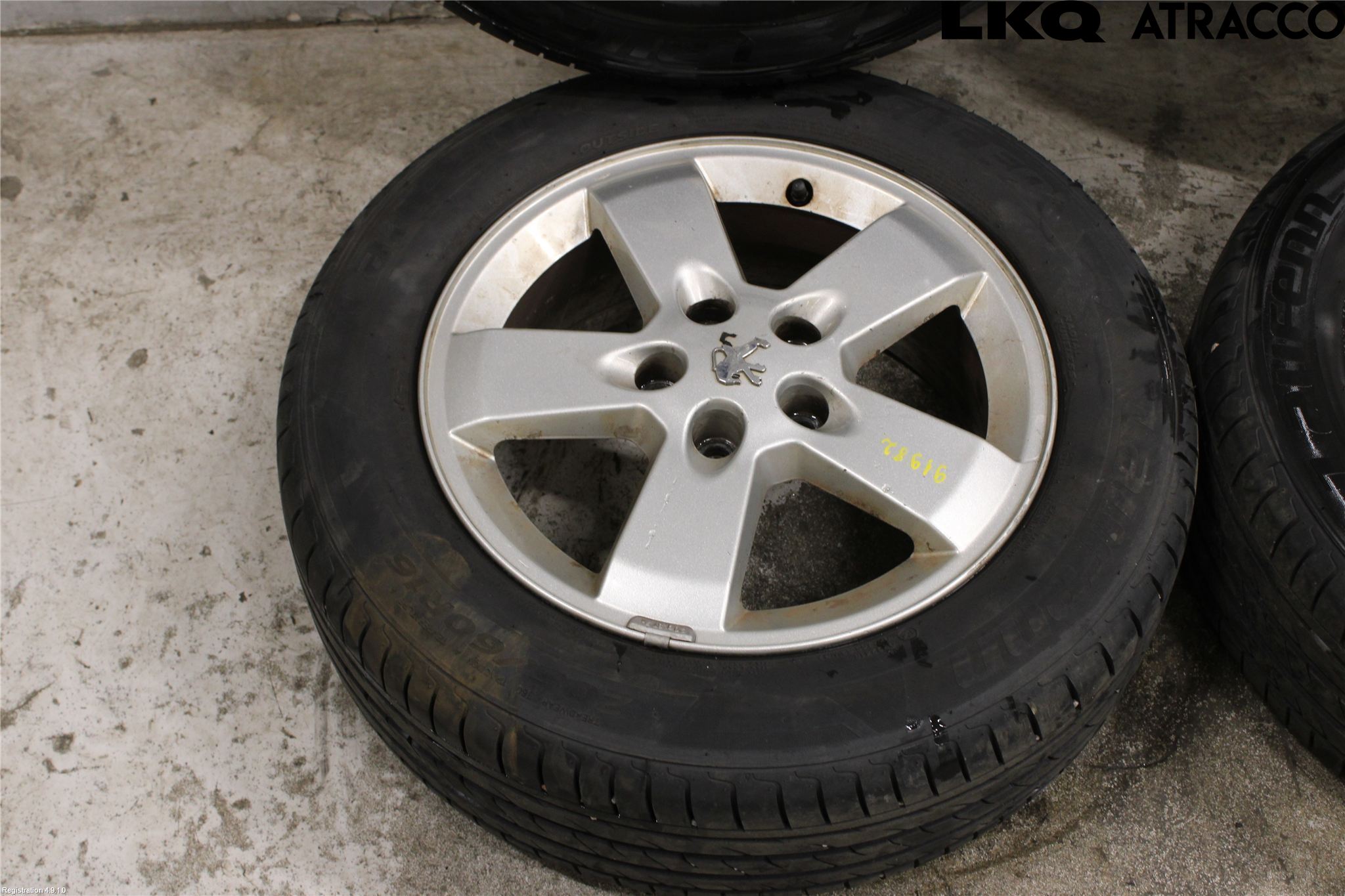 Peugeot 407 Sommardäck Alumfälg 4St
