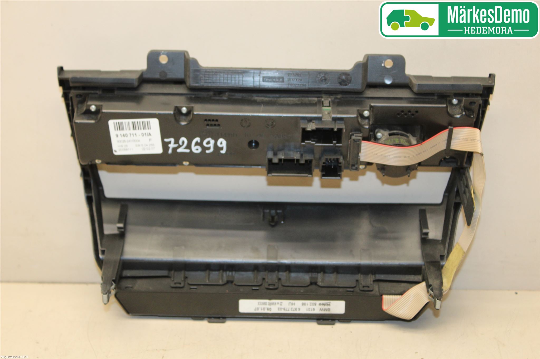 BMW X5 E70 07-13 Ac Styrenhet Ac Manöveren