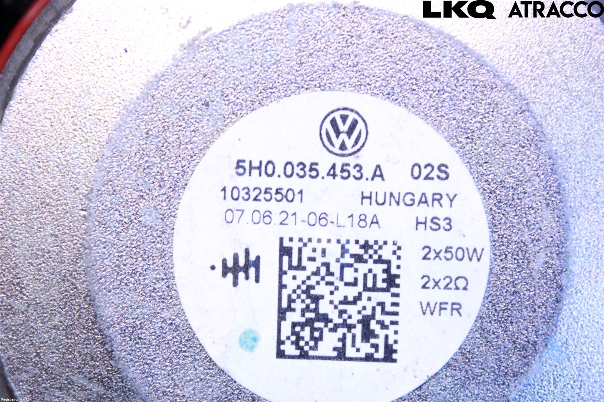 Volkswagen VW GOLF / E-GOLF VIII 20- Högtalare