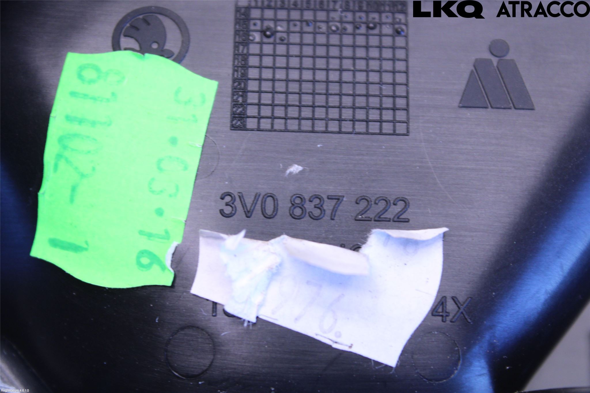 Skoda SUPERB 09-15 Dörrhandtag Inre Hö