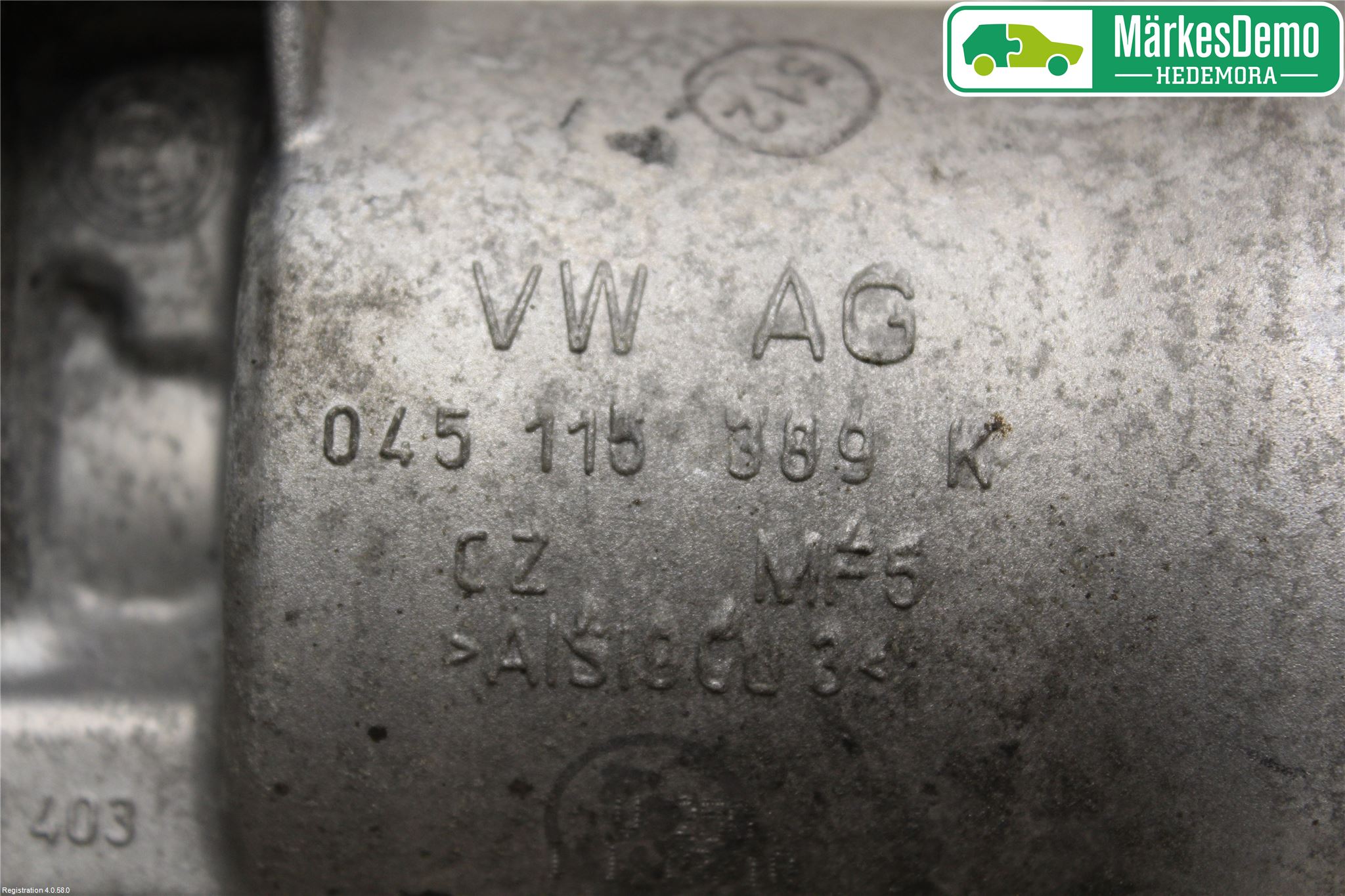 Audi Q5 09-16 Oljefilterhållare