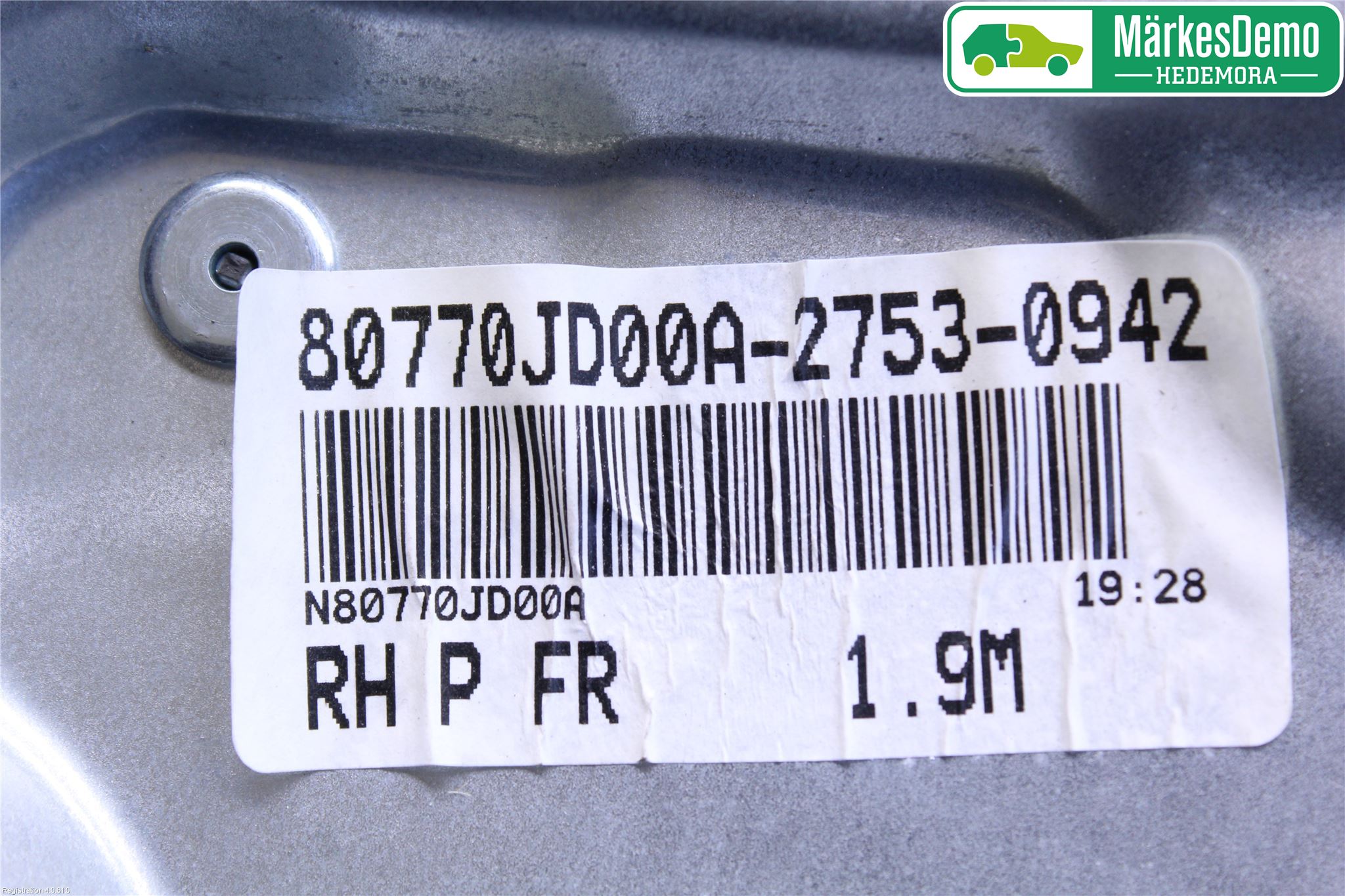 Nissan QASHQAI+2  10-14 Fönsterhiss El Kompl